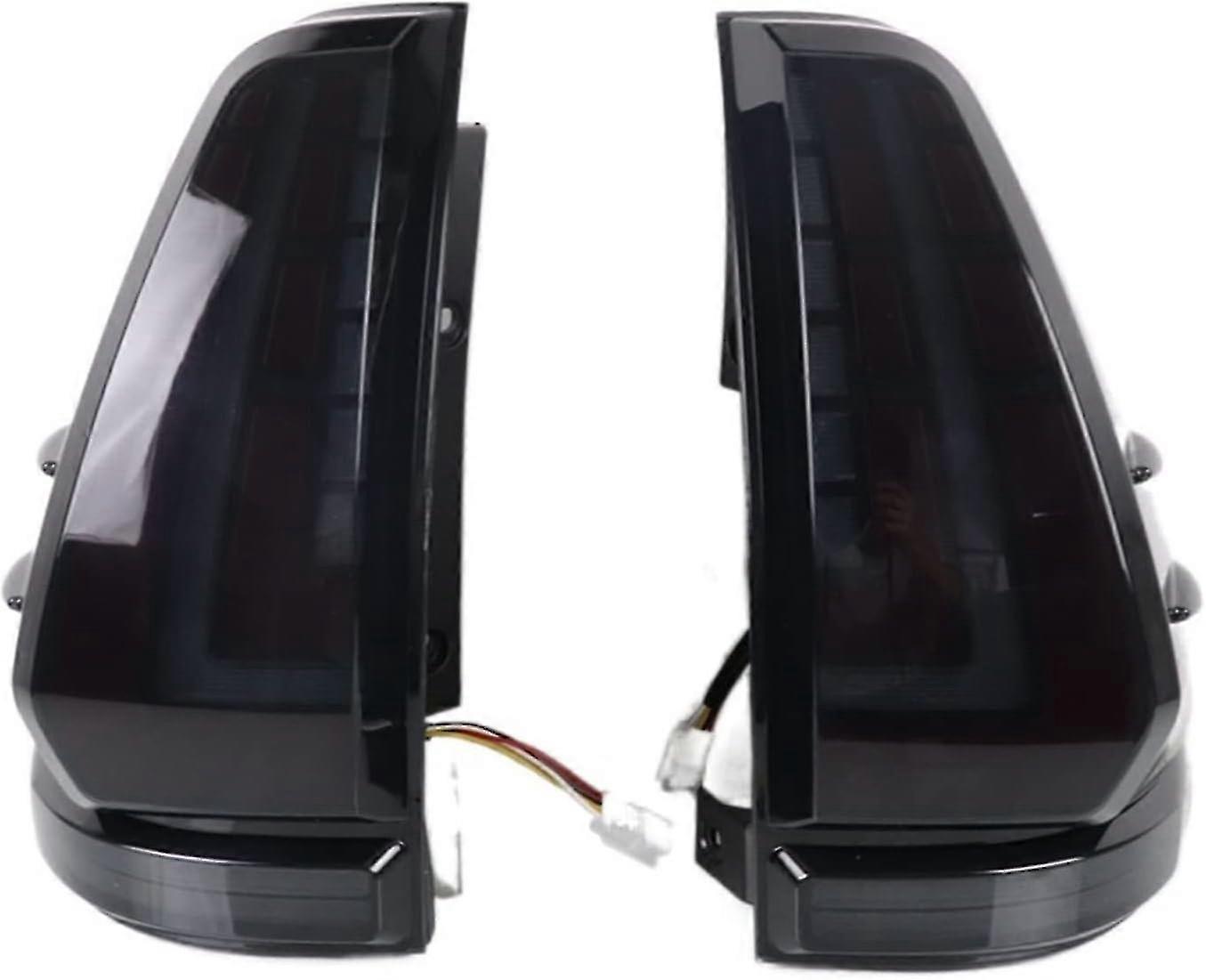 Car LED Taillight & Tail Light for Toyota Prado 120 (2003-2009) FJ120 - Black Rear Running, Brake & Reverse Dynamic Lamp
