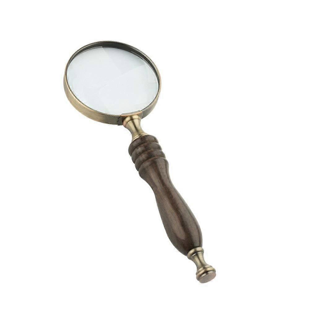 Lupen HD Imported Oak Magnifier 10x, Suitable for Reading, Maintaining, and Evaluating Antique Jewelry
