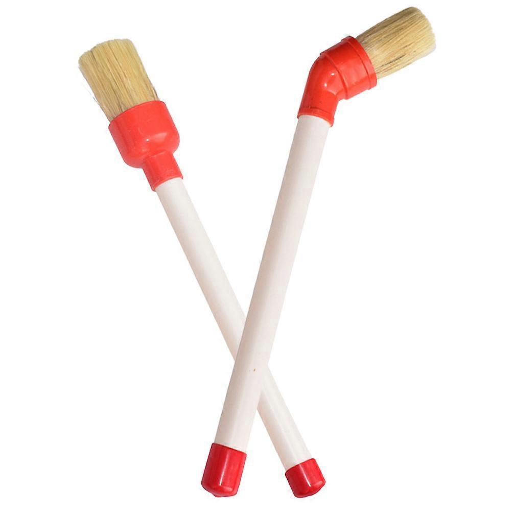 Here's a refined and professional product description for your **2pcs Tire Brush with Soft Bristles**:
**2 Pack Soft Bristle Tire Brush – Wheel