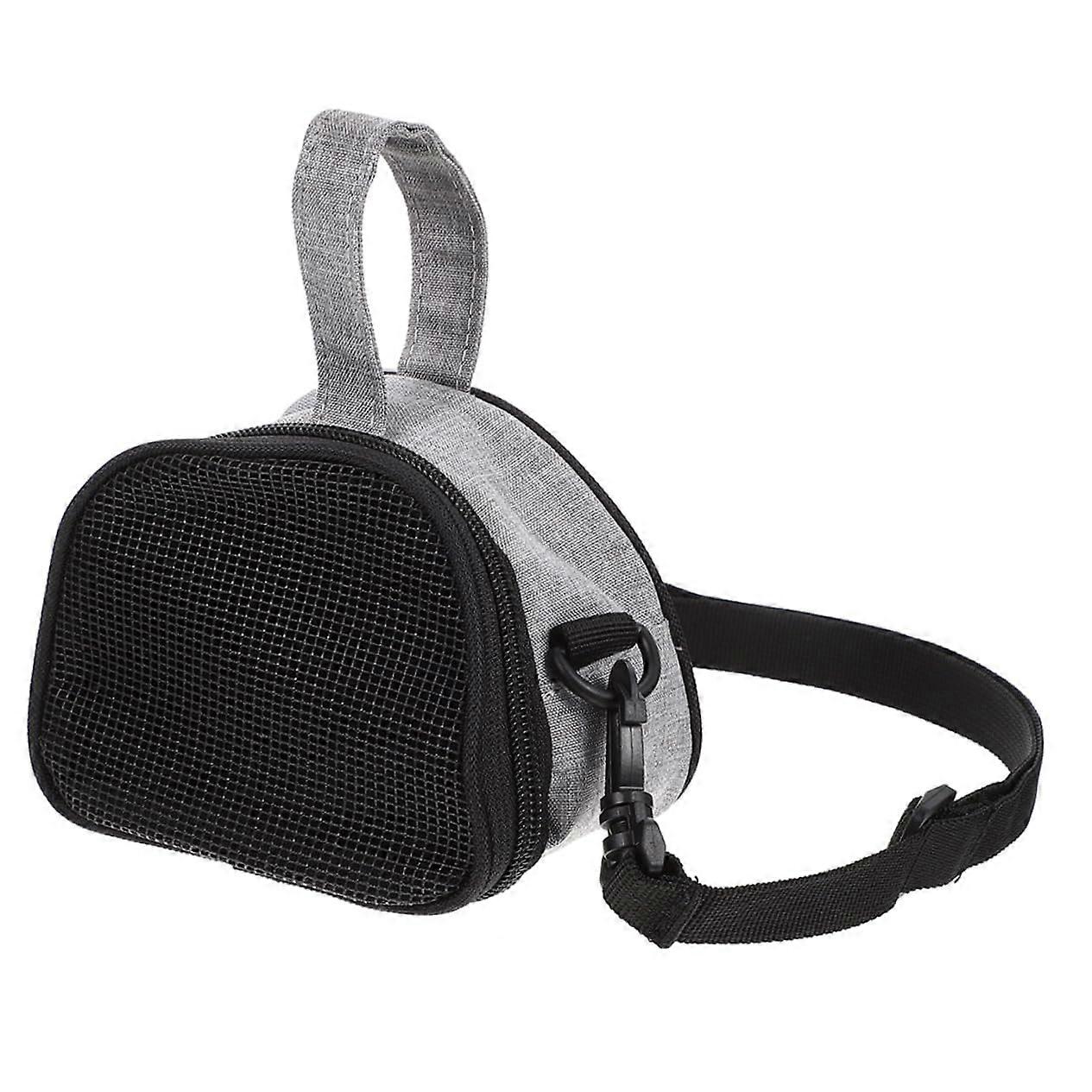 Hamster Carrier Bag - Breathable Small Animal Backpack with Adjustable Shoulder Strap for Hamsters, Mice, and Rodents