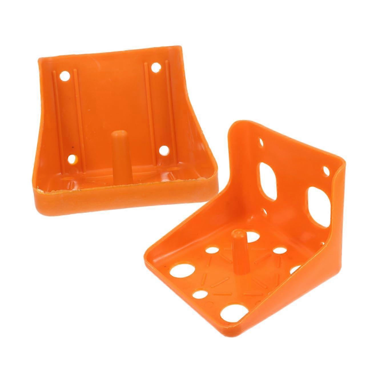 Pack of 2 Brick Box Lick Deer Feeder Salt Block for Horses Feeder for Salt Salt Feeder for Sheep Salt Block Pan Tray for Salt Blocks Feeding Bowl PP