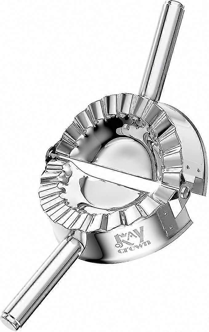Kitchen Dumpling Mold Tool for Wonton Shaping in Stainless Steel Cookware