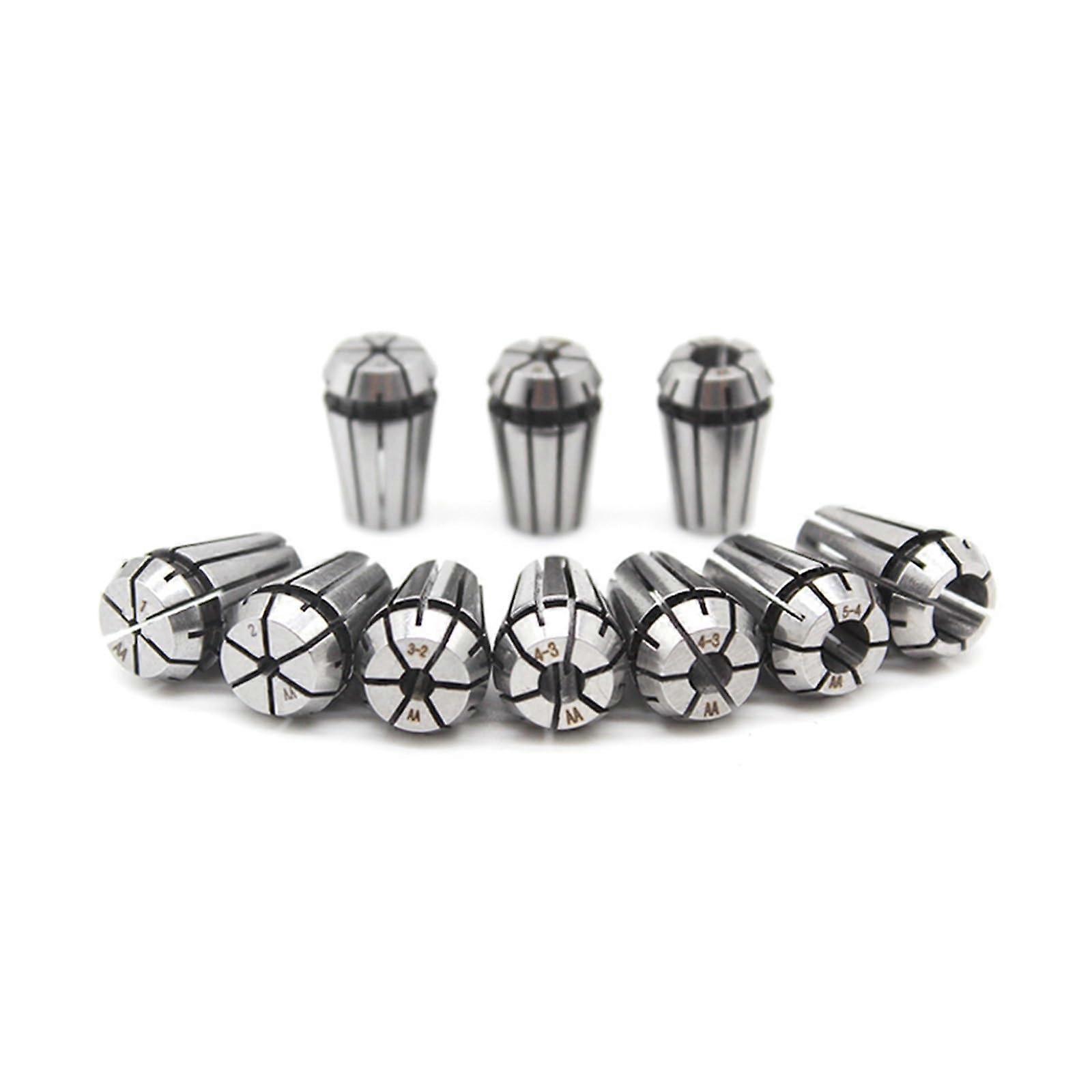 Spring collets, ER11 collet chuck set, 1–7 mm, 8 mm, precision 0.005 for CNC machining center