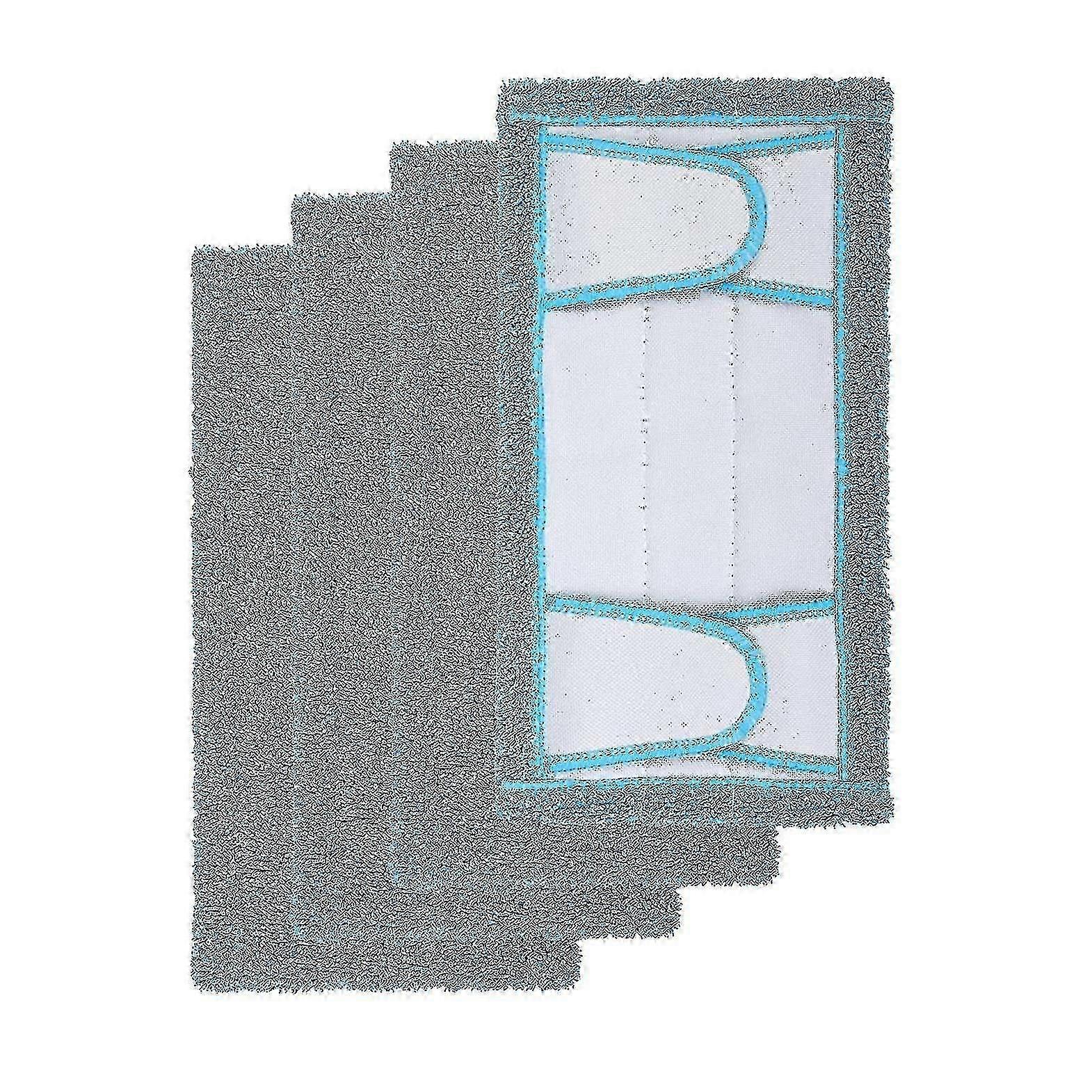 Reusable Microfiber Mop Pads Compatible With Swiffer Sweeper Wet Dry Cleaning