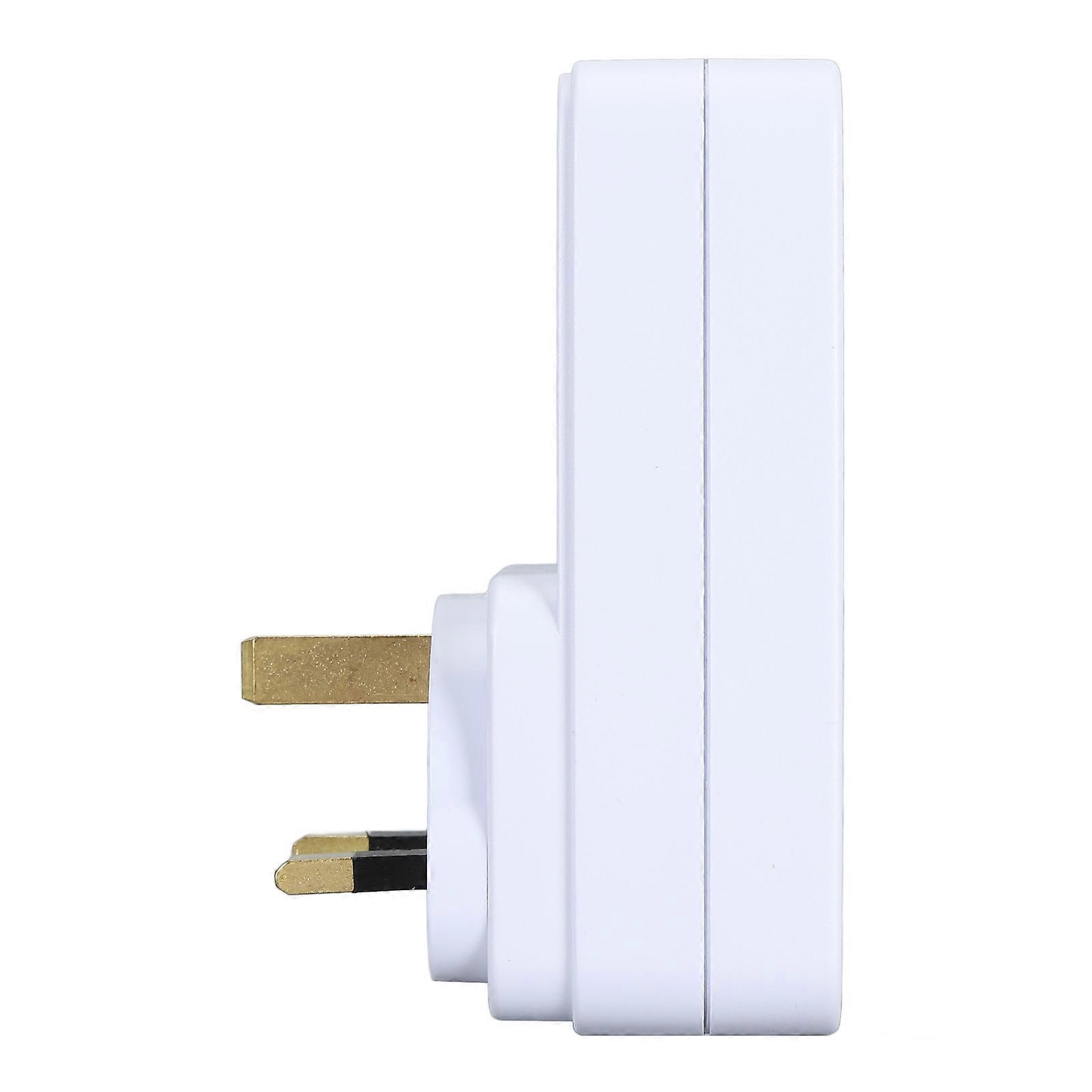 Countdown Timer Socket 1 2 4 6 8 10 Hour Options Auto Shut Off Outlet Countdown Timer for Lamps Fans Heaters 230V 13A 2900W UK