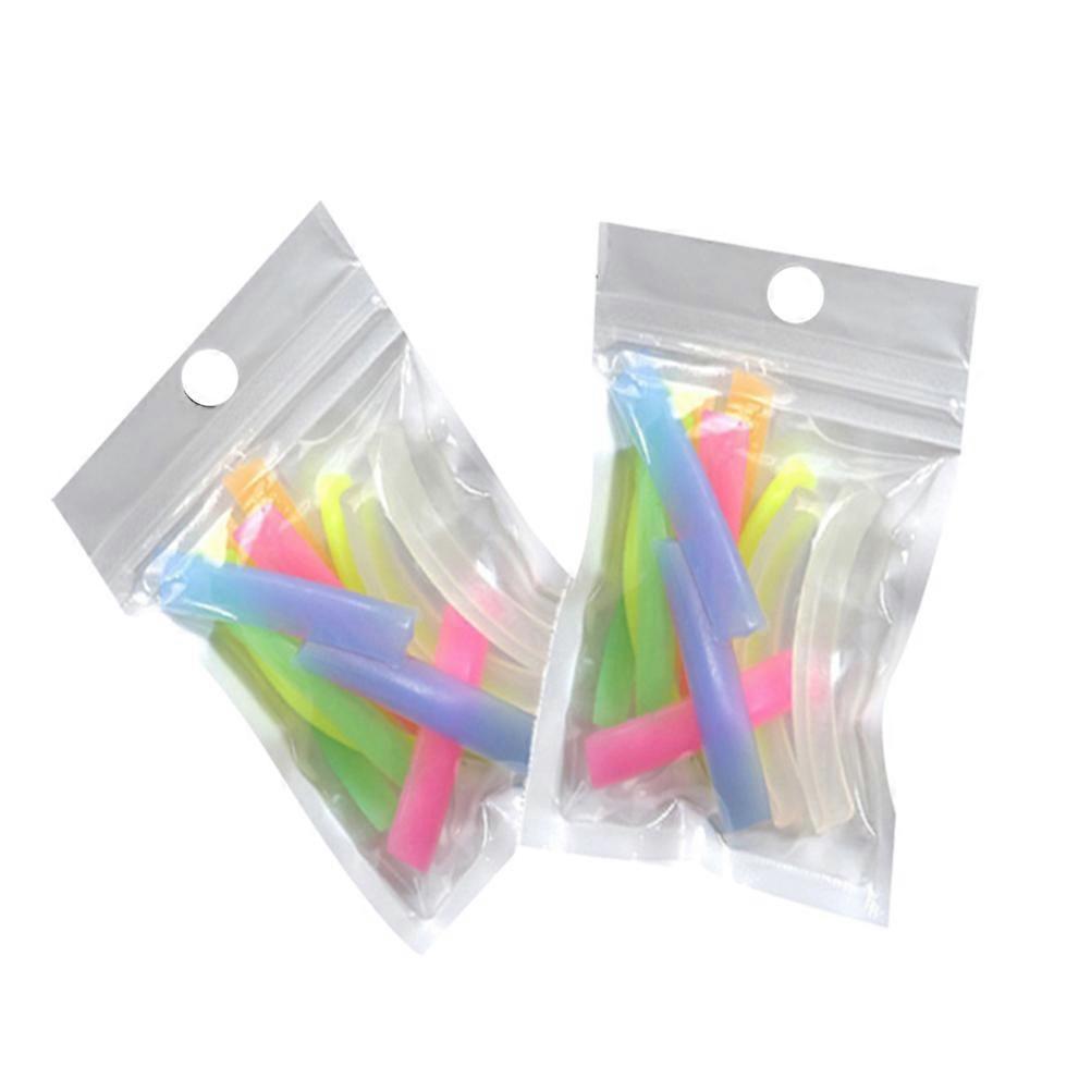 Eyelashes Grafting Gaskets Silicone Eye Stickers for Eyelash Extensions Easy Clean Assorted Colors 6 Pairs
