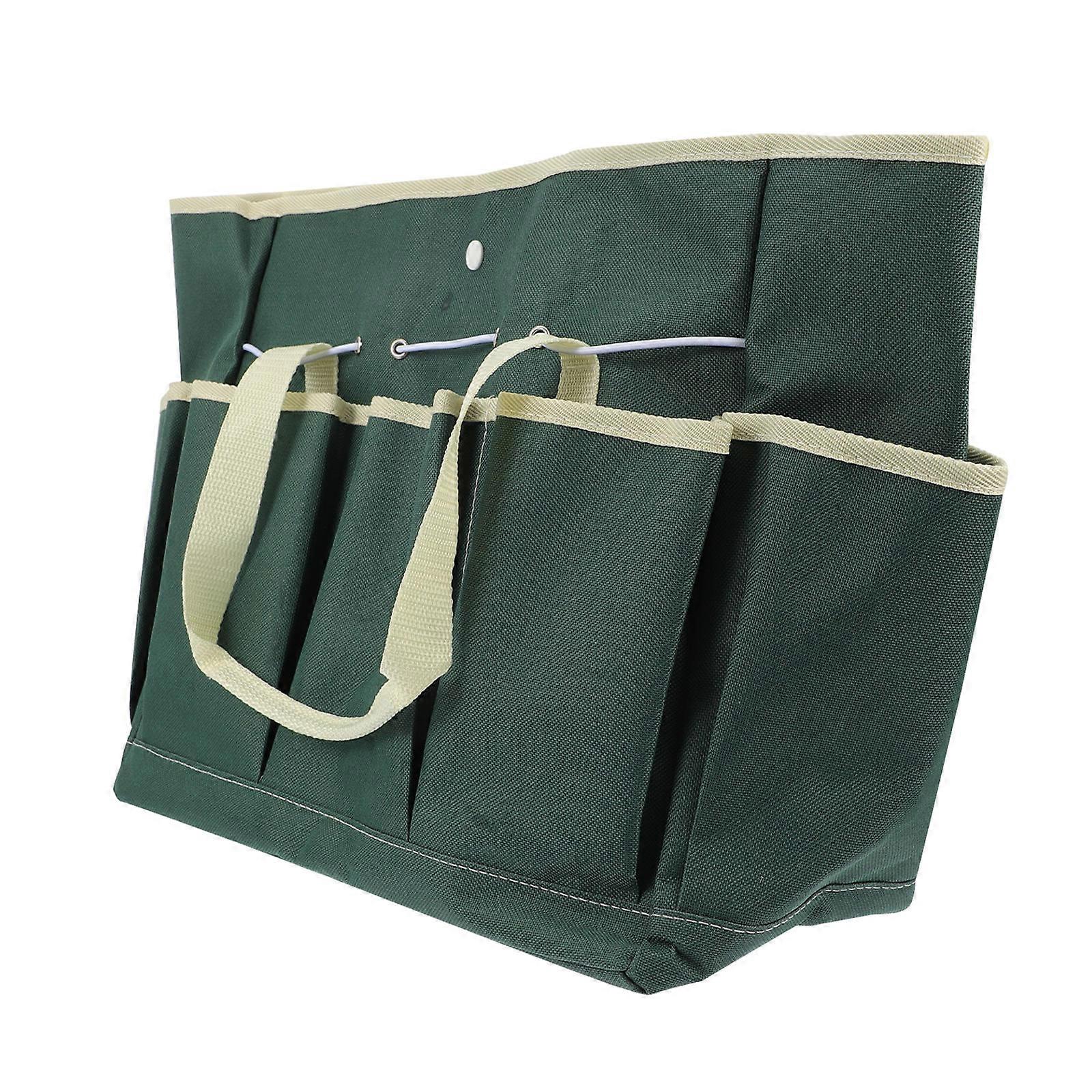 Durable Garden Tool Tote Bag with Multi Pocket Organizer for Efficient Storage – Ideal for Gardeners & DIY Enthusiasts