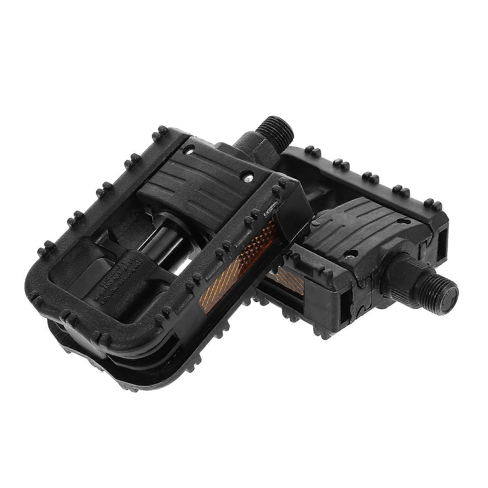 Here's a refined and professional product description based on your input:
**2PCS Nylon Bike Pedals – Lightweight, Non Slip Flat Pedals with
