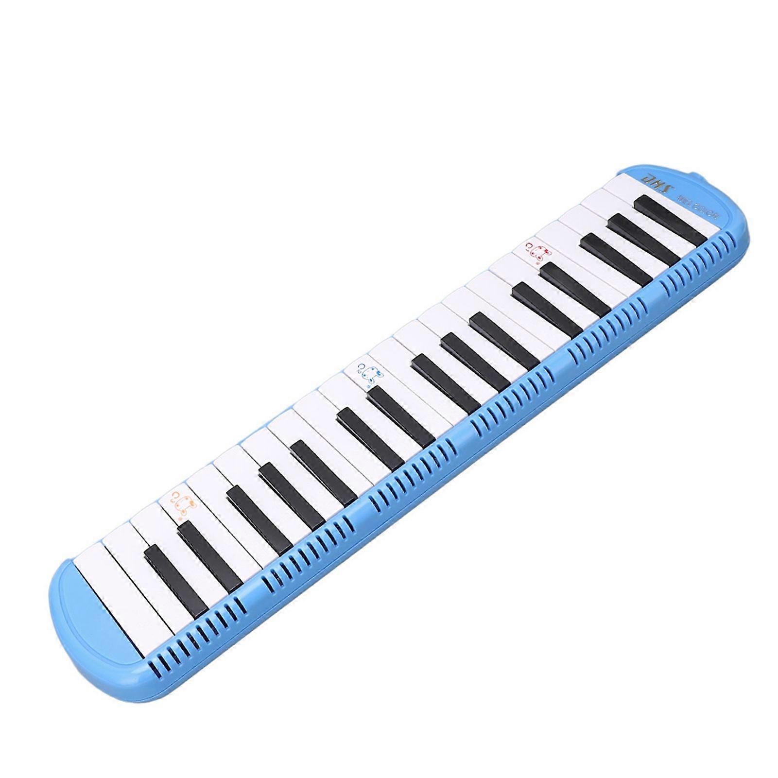 Melodica 37 Key Wind Musical Instrument Adult Suitable for Beginner Learner PracticeBlue