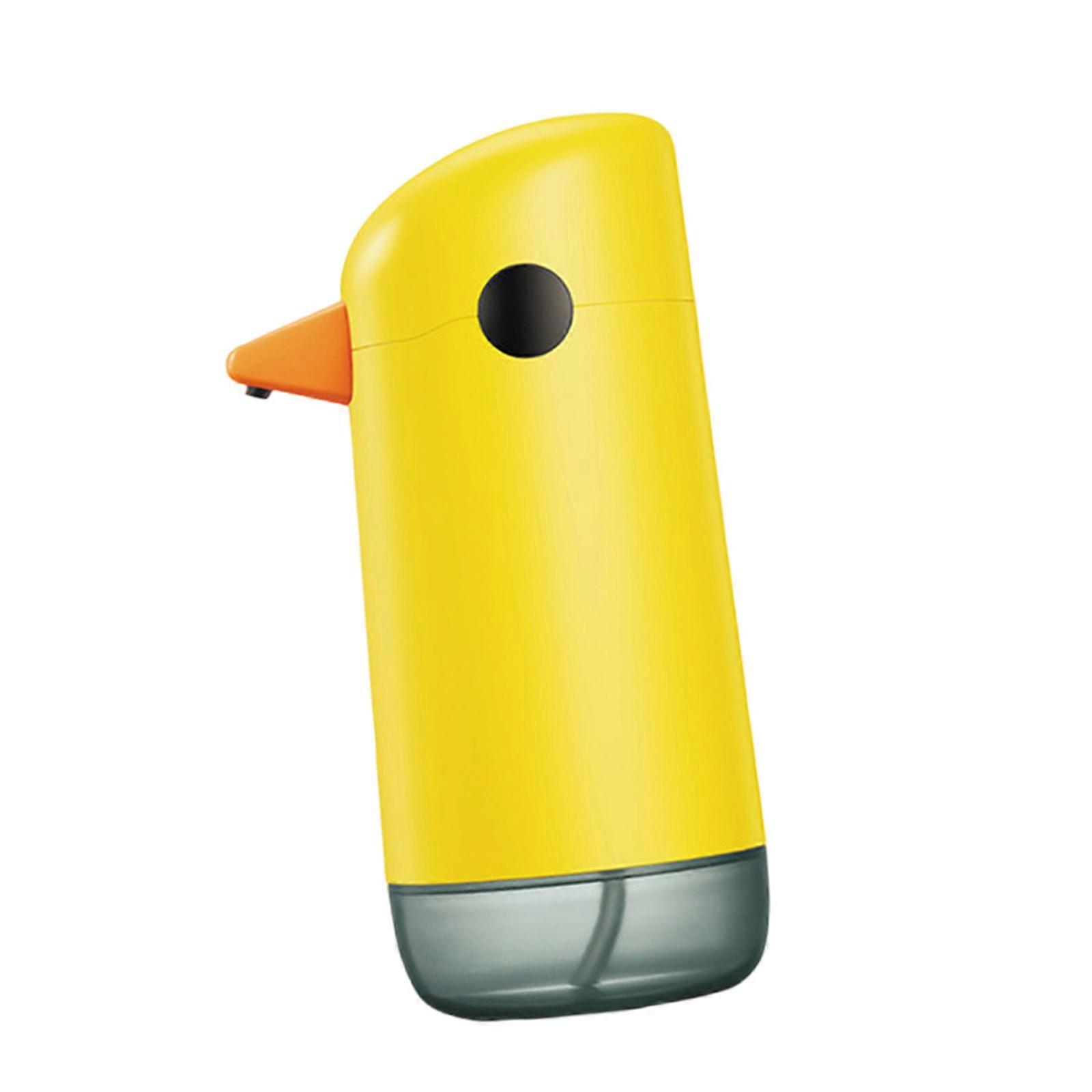 Duck Shape Automatic Soap Dispenser with Infrared Sensor Quiet Operation Suitable for Home Bathroom and Kitchen Use Multicolor