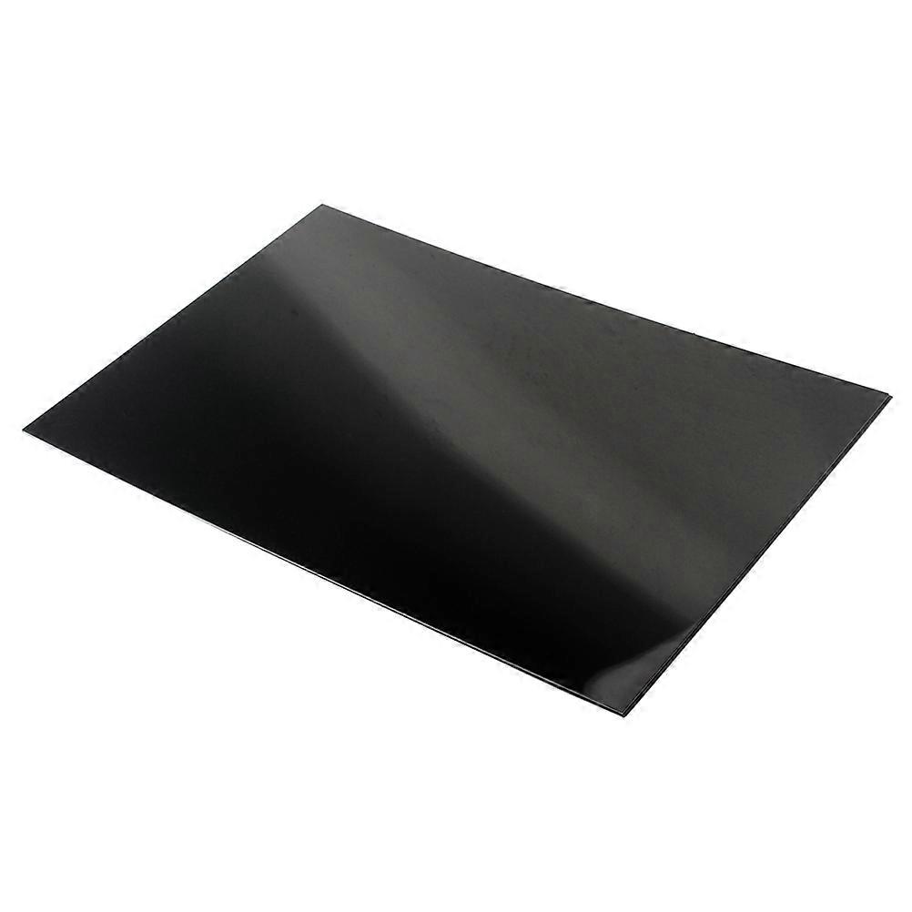 Self Adhesive Acoustic Guitar Sheet Blank Material for DIY Guitar Protection, Easy to Install, Scratch Resistant, Black