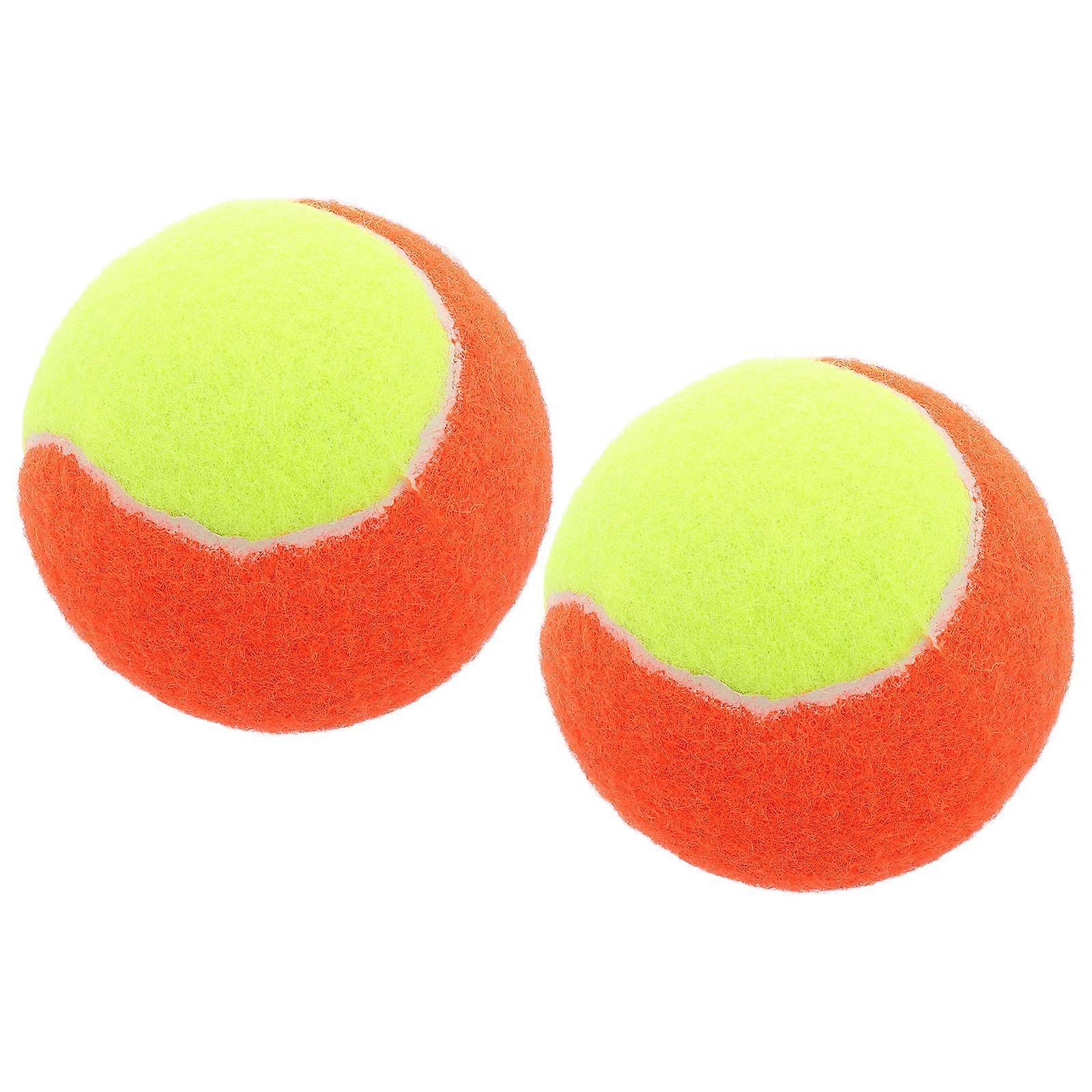Soft Play Tennis Balls 2 Pack for Safe Beach Play, Playground Fun and Training Activities