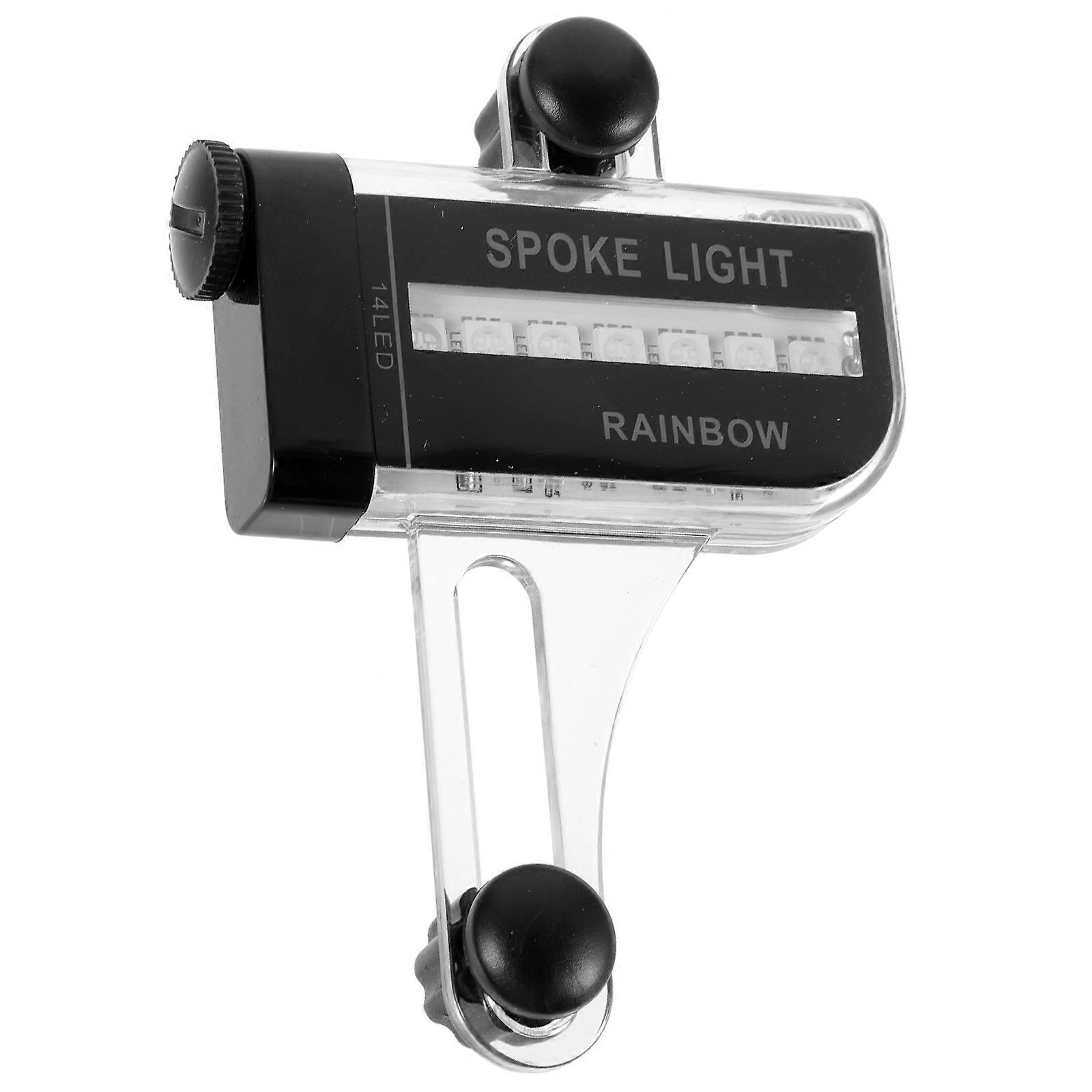 Lights For Bike Wheels Lights Bicycle Accessories Night Cycling Waterproof 14 Leds Circular Double-Sided Led Lamp Beads 1Set