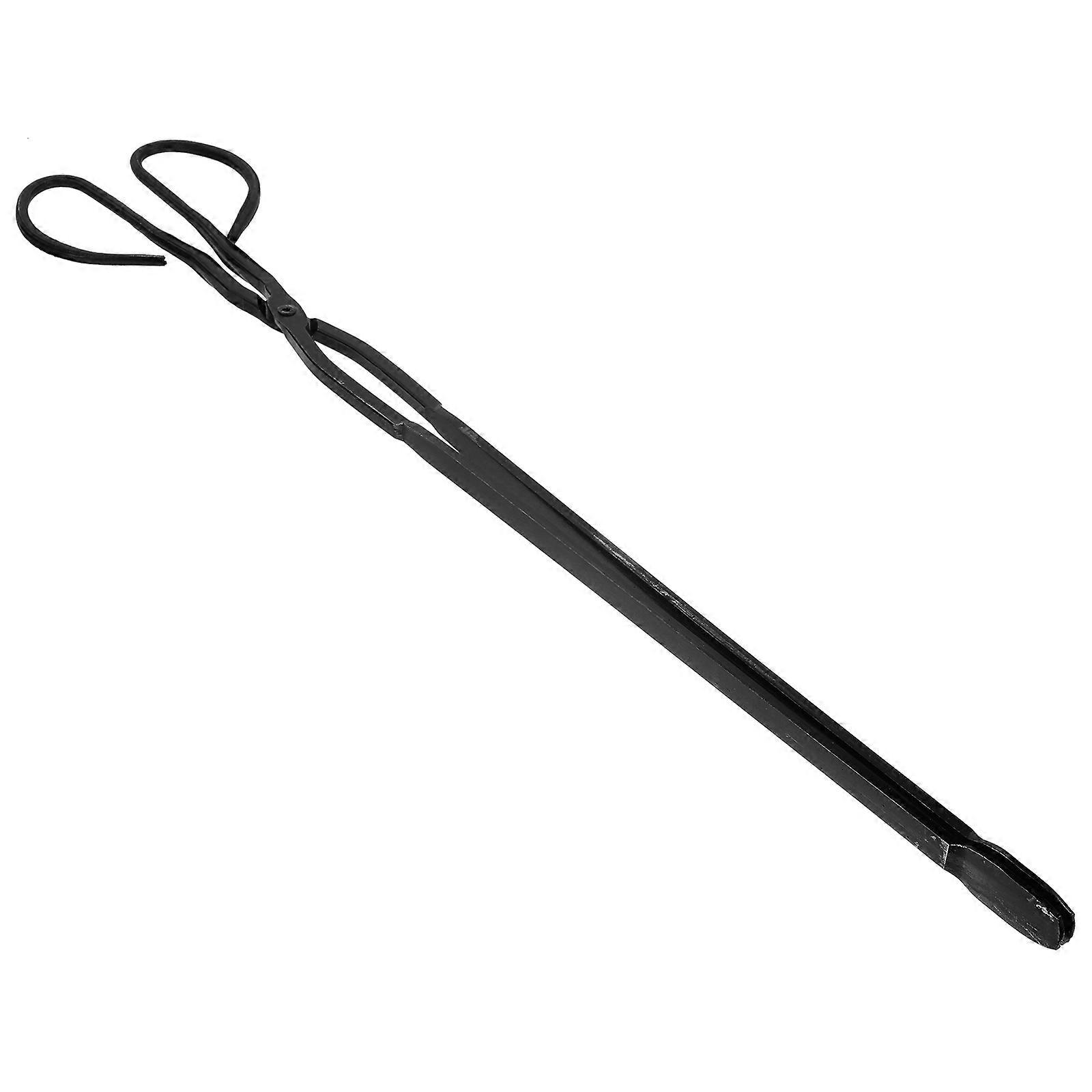 Durable Charcoal Clip Tong For Campfire Cooking And Firewood Handling 59X12CM 1Set