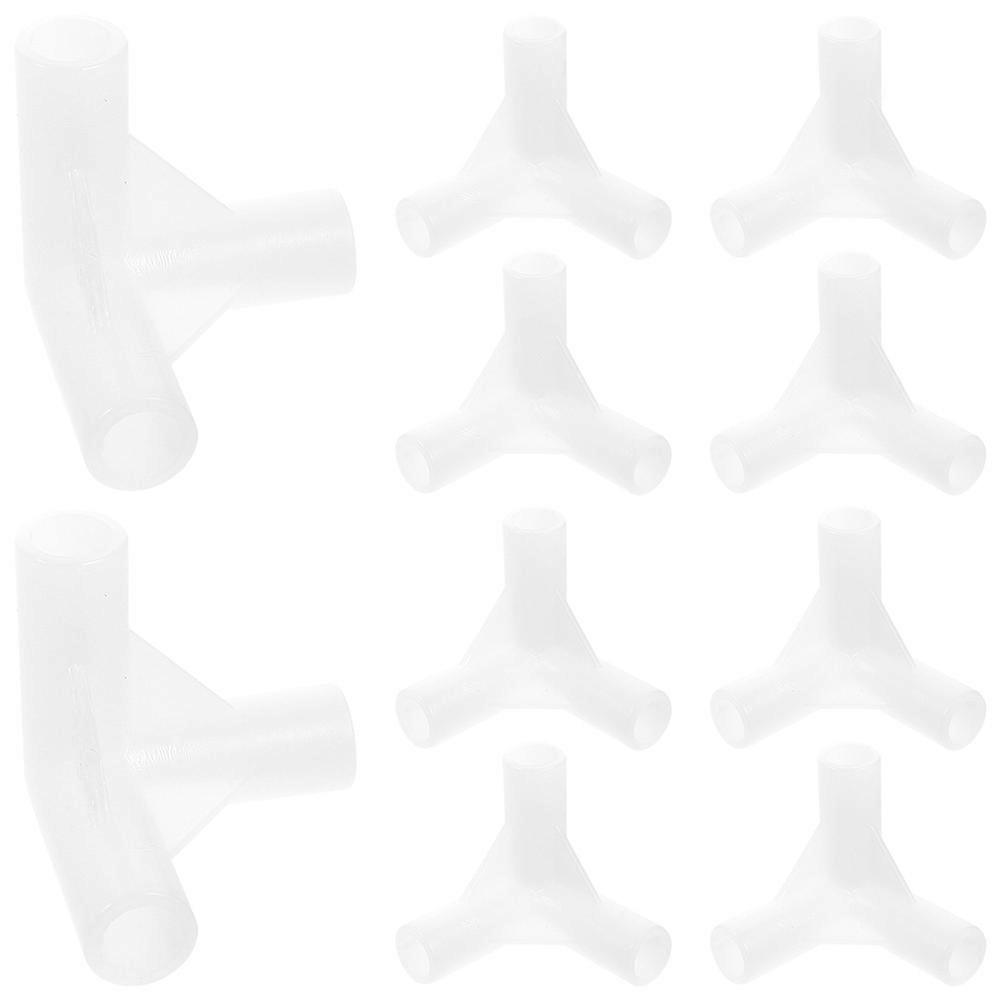 20pcs Lightweight Canopy Tent Fittings Connectors for Garden, Camping & Gazebo Structures – Durable Reusable Tent Pole Parts