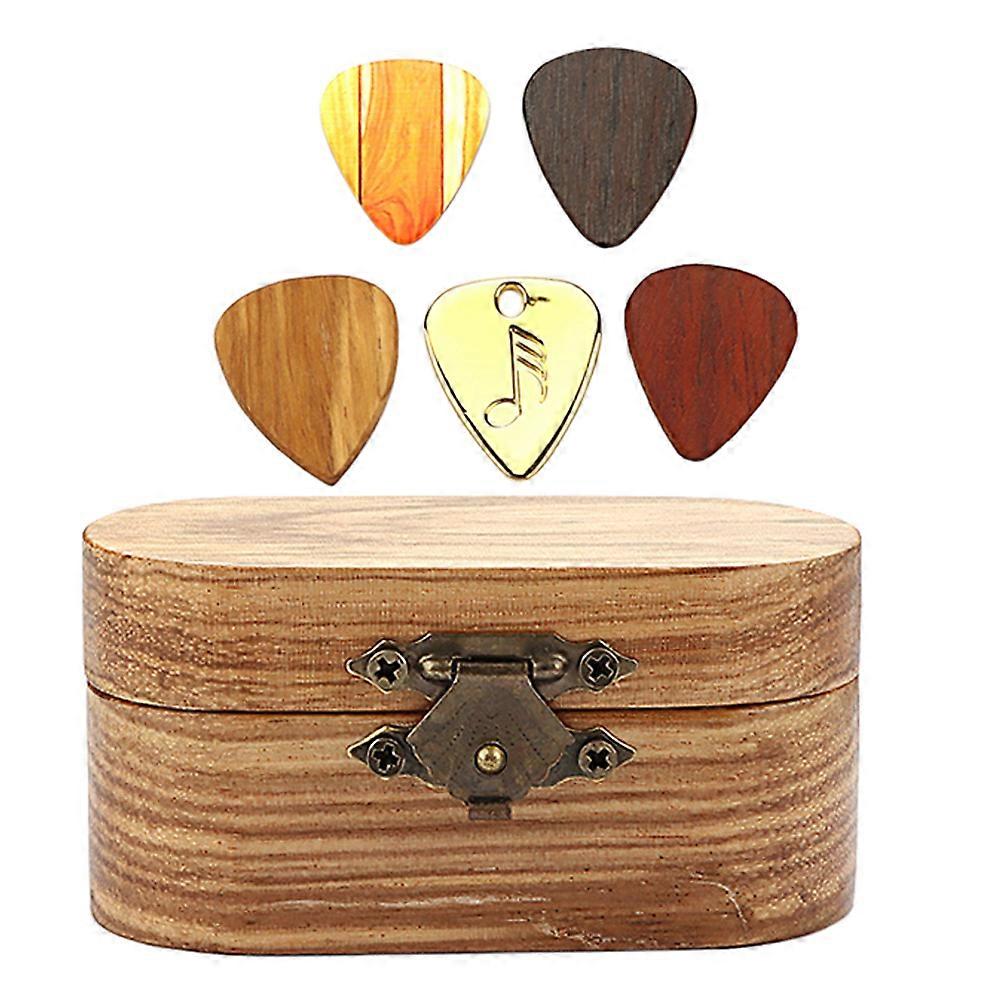 Durable Guitar Pick Case For Acoustic And Electric Instruments With Elegant Design 1 Set For Musicians