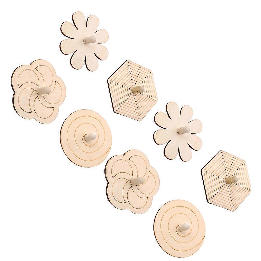 It looks like you're referencing a product listing for **DIY wooden tops** that are part of an **unfinished, hand painted gyroscope toy** set. Here's