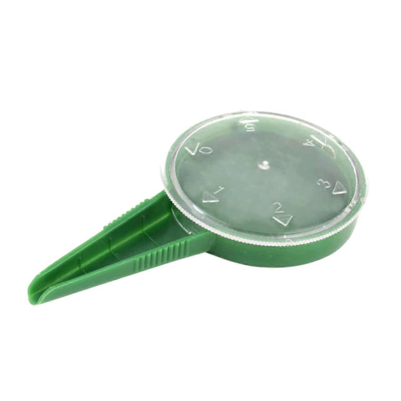 Handheld Seed Dispenser Plastic Adjustable for Garden Plants Easy to Use Ergonomic Handle Various Outlets for Precise Sowing
