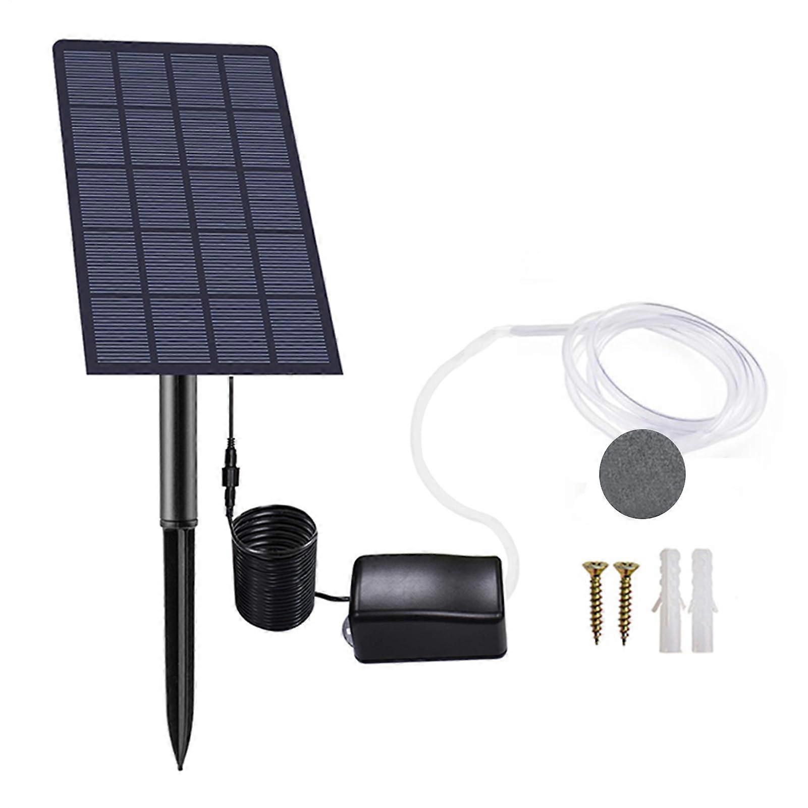 Solar Oxygen Pump  Ecofriendly water aeration, compact and quiet device