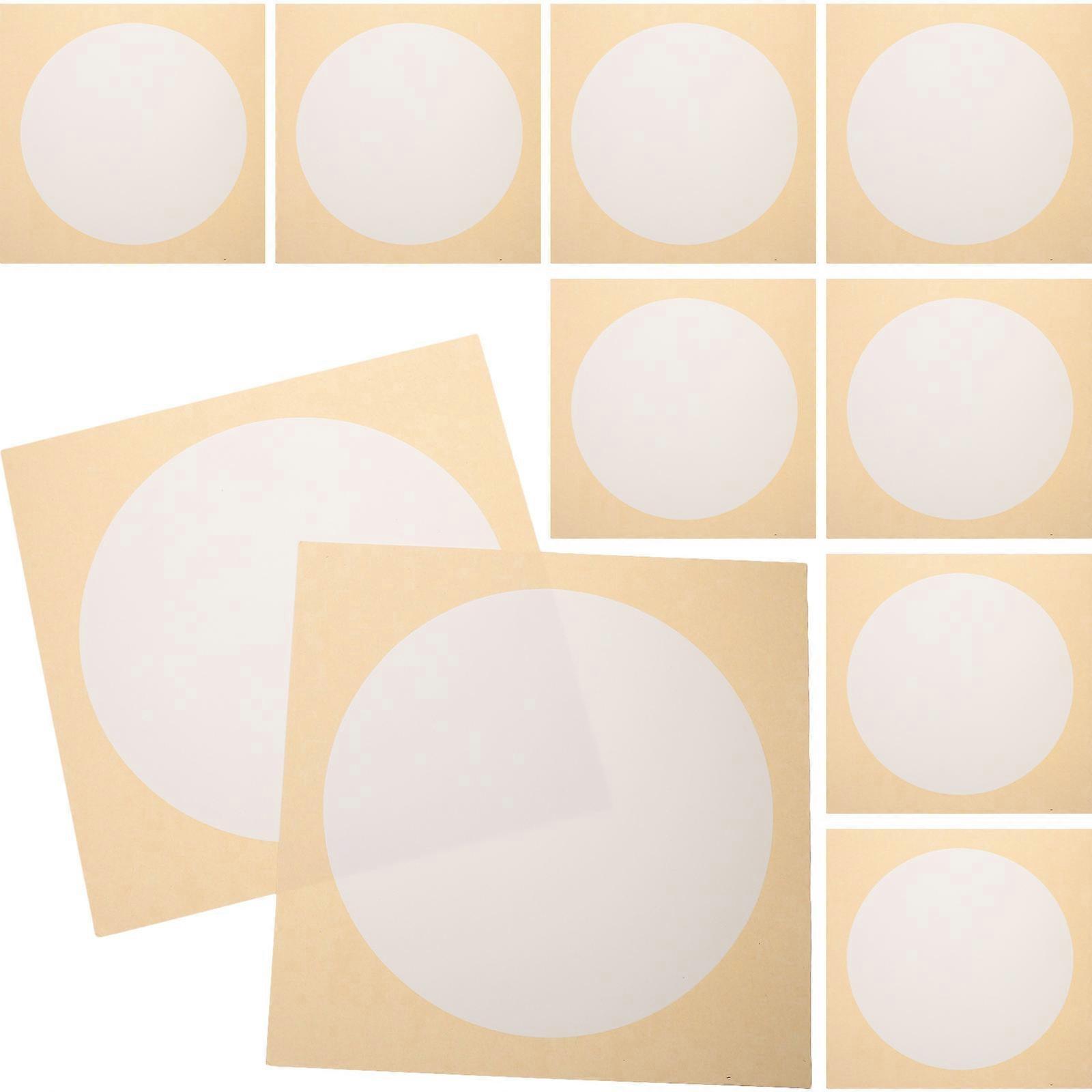 Calligraphy Practicing Paper Painting Xuan Papers Seal Creation Retro Style 0.1x33x33cm 10Pcs