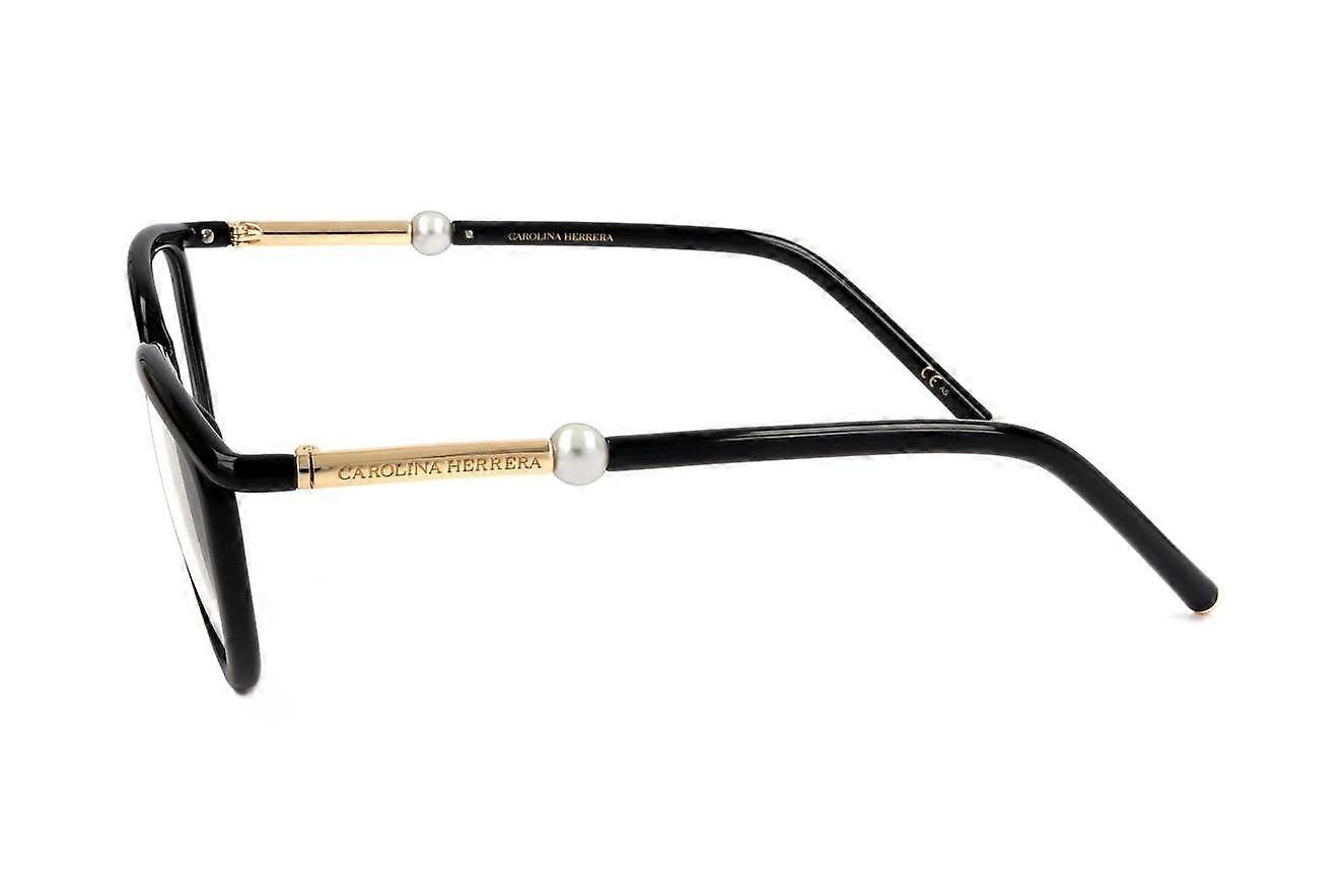 Lunettes De Vue Carolina Herrera HER 0079 807 BLACK 52/19/145 - Femme, Neuves Avec étiquettes