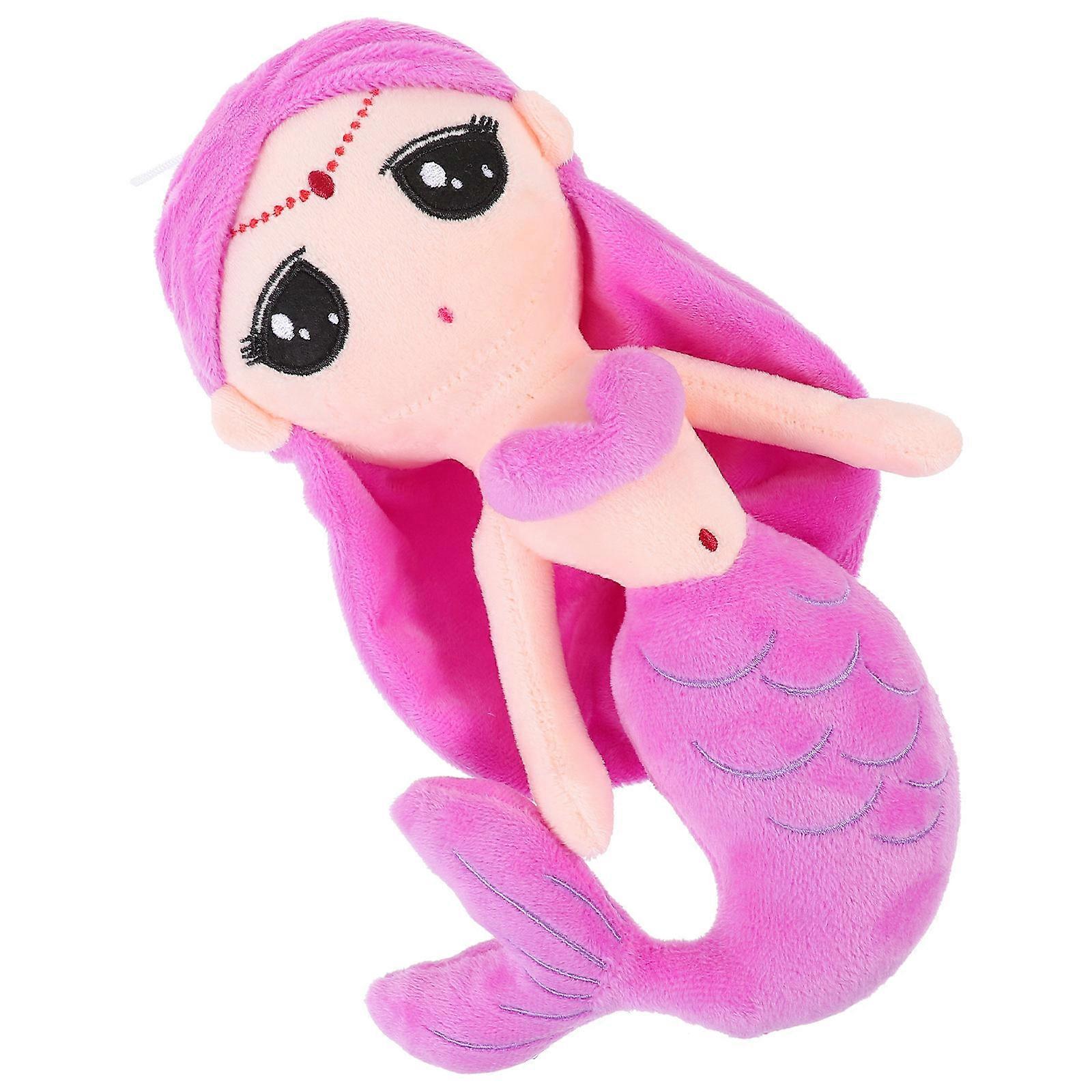 Adorable Stuffed Mermaid Plush Doll with Soft Touch for Birthdays and Playtime