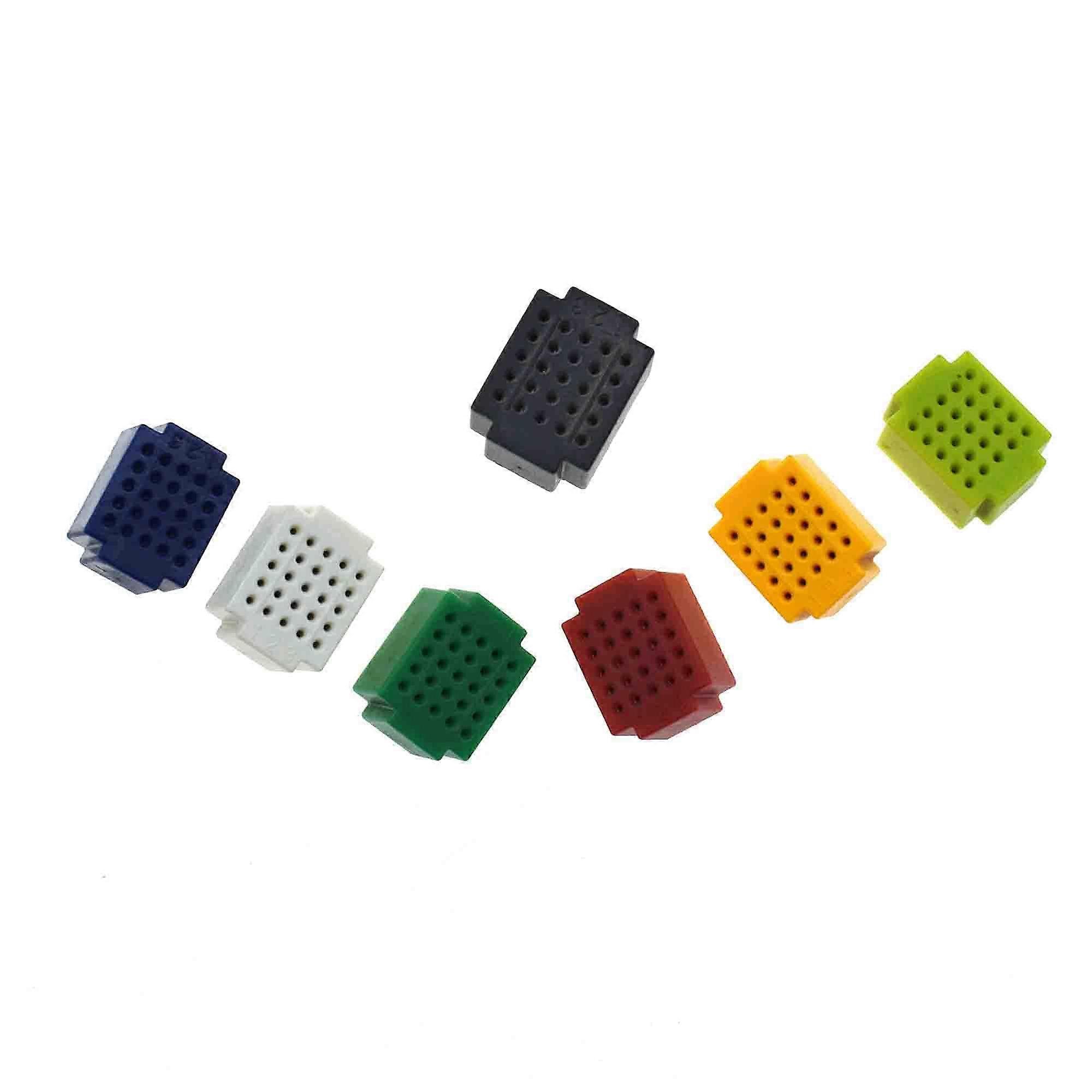 Mini Breadboard for Arduino Shield - Solderless Breadboard Pack of 7, 400 Tie Points, Compact Size, Durable Material