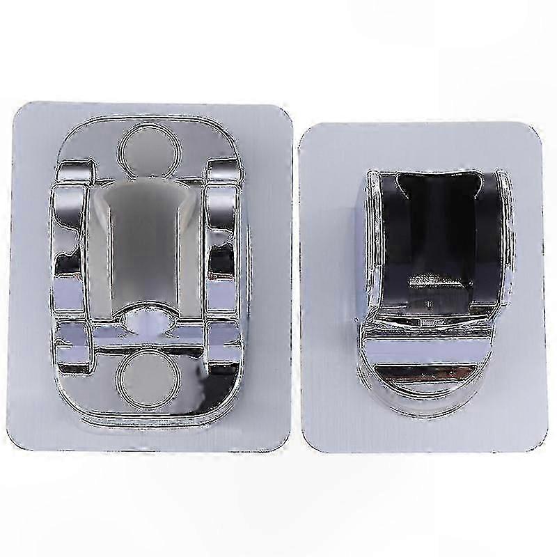 Adjustable Shower Head Holder - 2 Pack No-Drill Bathroom Bracket for Easy Installation
