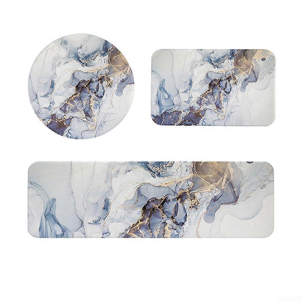 Sustainable Diatom Mud Absorbing Pad Set for Wet Areas - Eco-Friendly, Quick-Drying, Non-Slip, 4-Pack