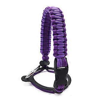 Water Bottle Carrying Strap with Carabiner Clip, Comfortable Grip Handle for Wide Mouth Bottles