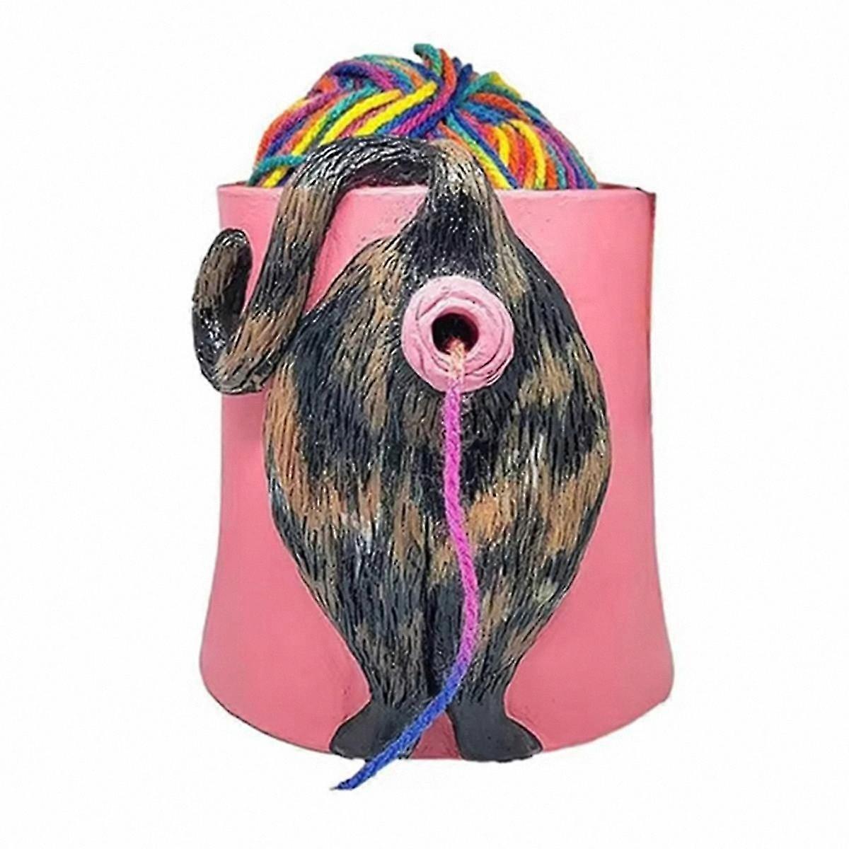 Knitting Yarn Organizer Bowl for Handmade Projects