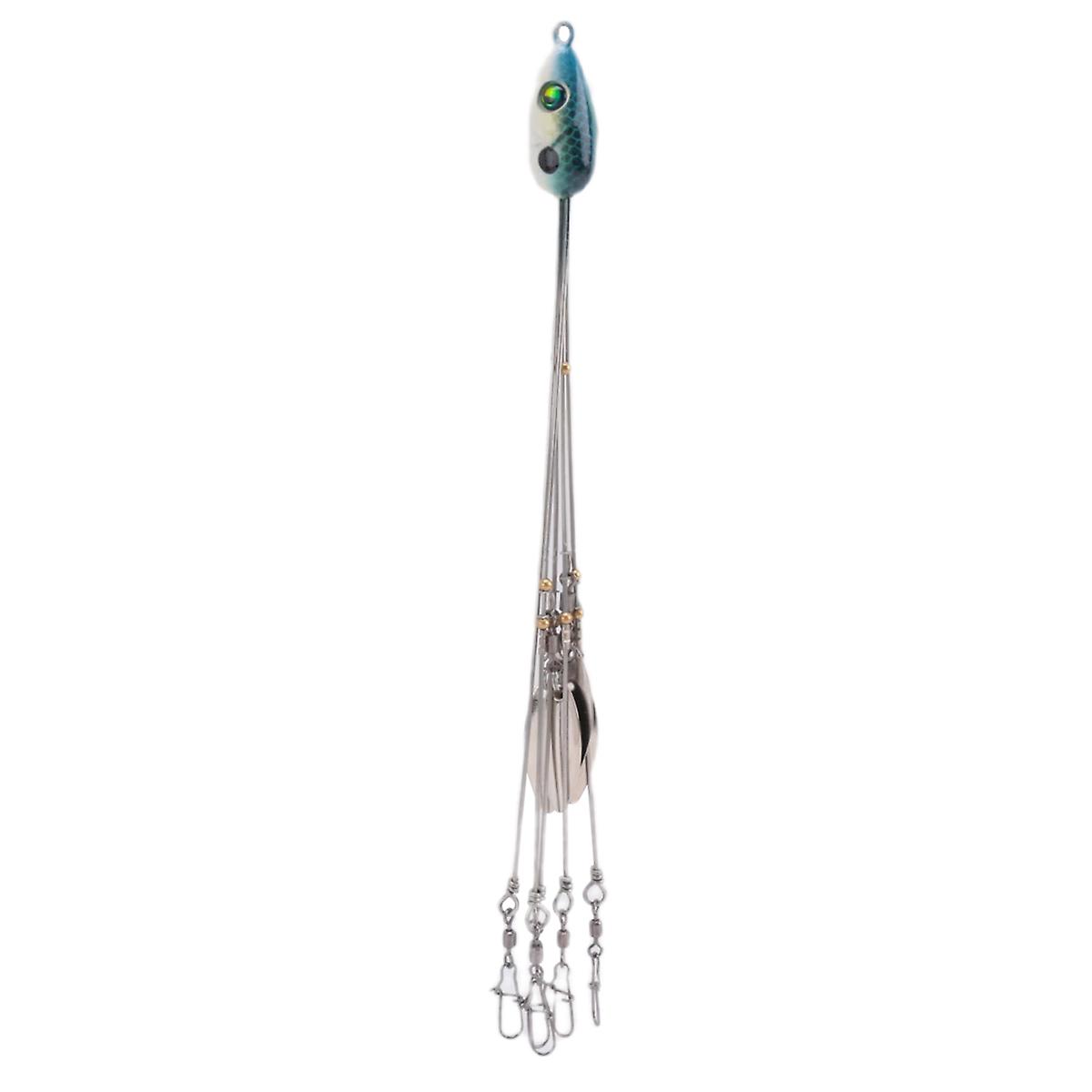 Umbrella Rigs for Bass Stripers Fishing, Freshwater, Blue