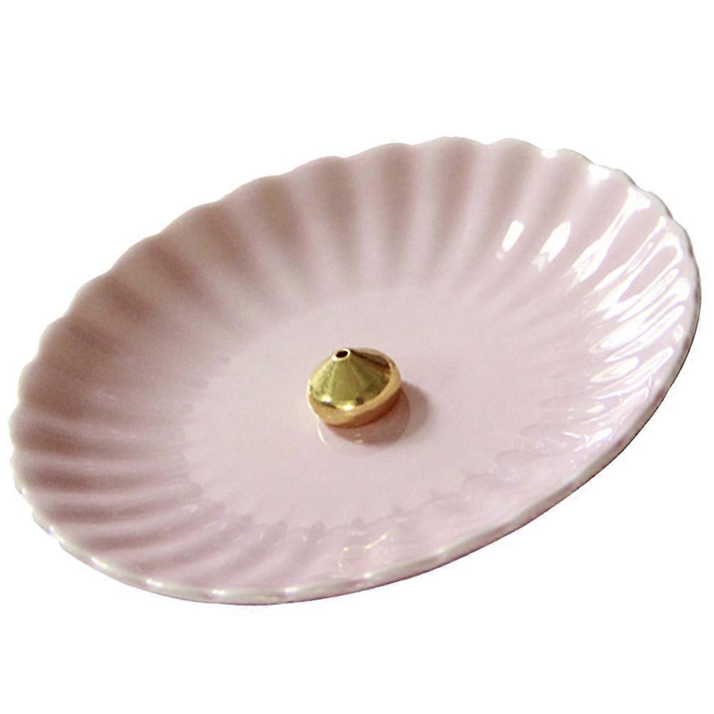 Incense Holder Ceramic Living Room Drop Shape Elegant 1Set