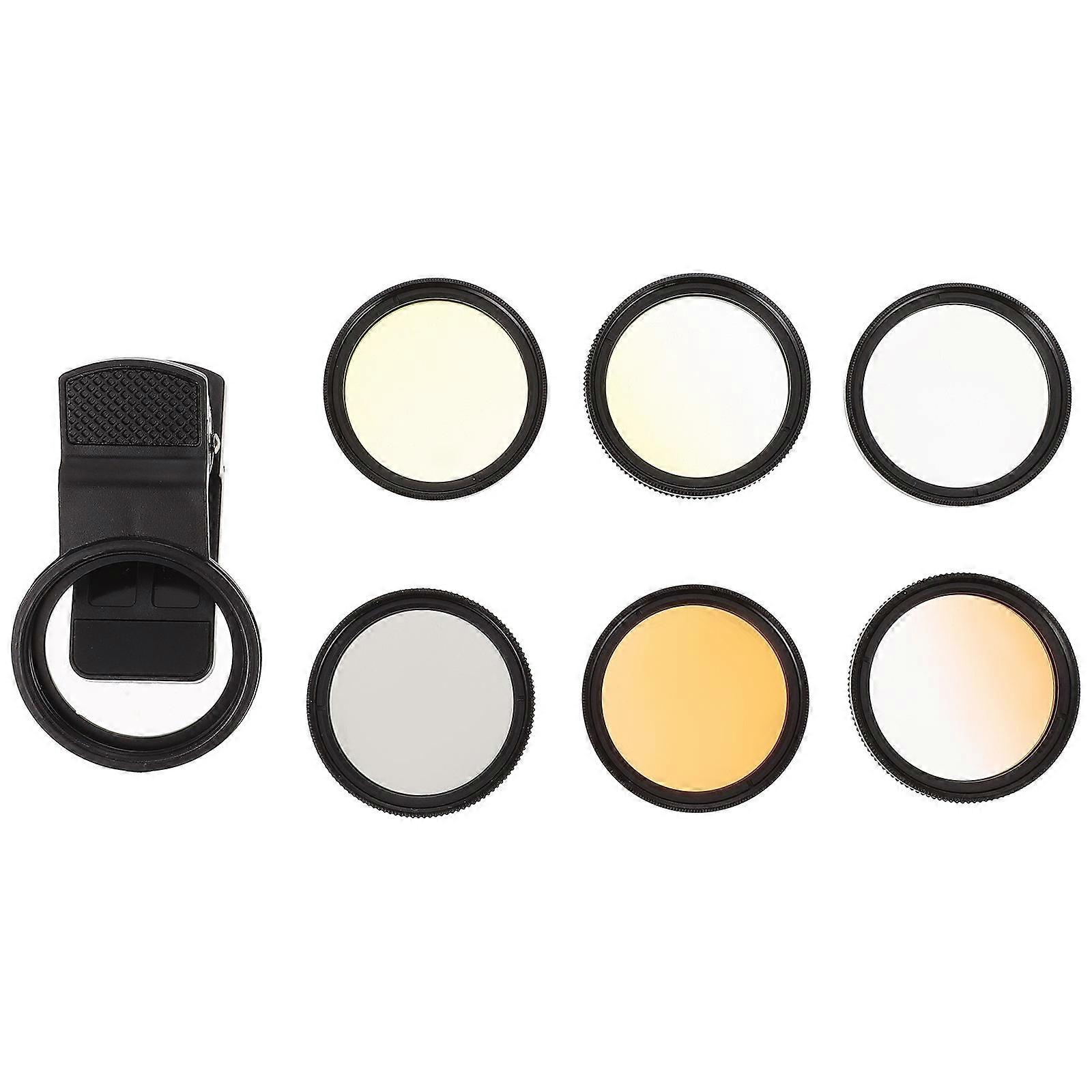 The **"1 Set Coral Lens Filter For Phone Photography Accessory Enhances Brightness Clarity For Underwater Aquarium Scenes"** is a phone camera