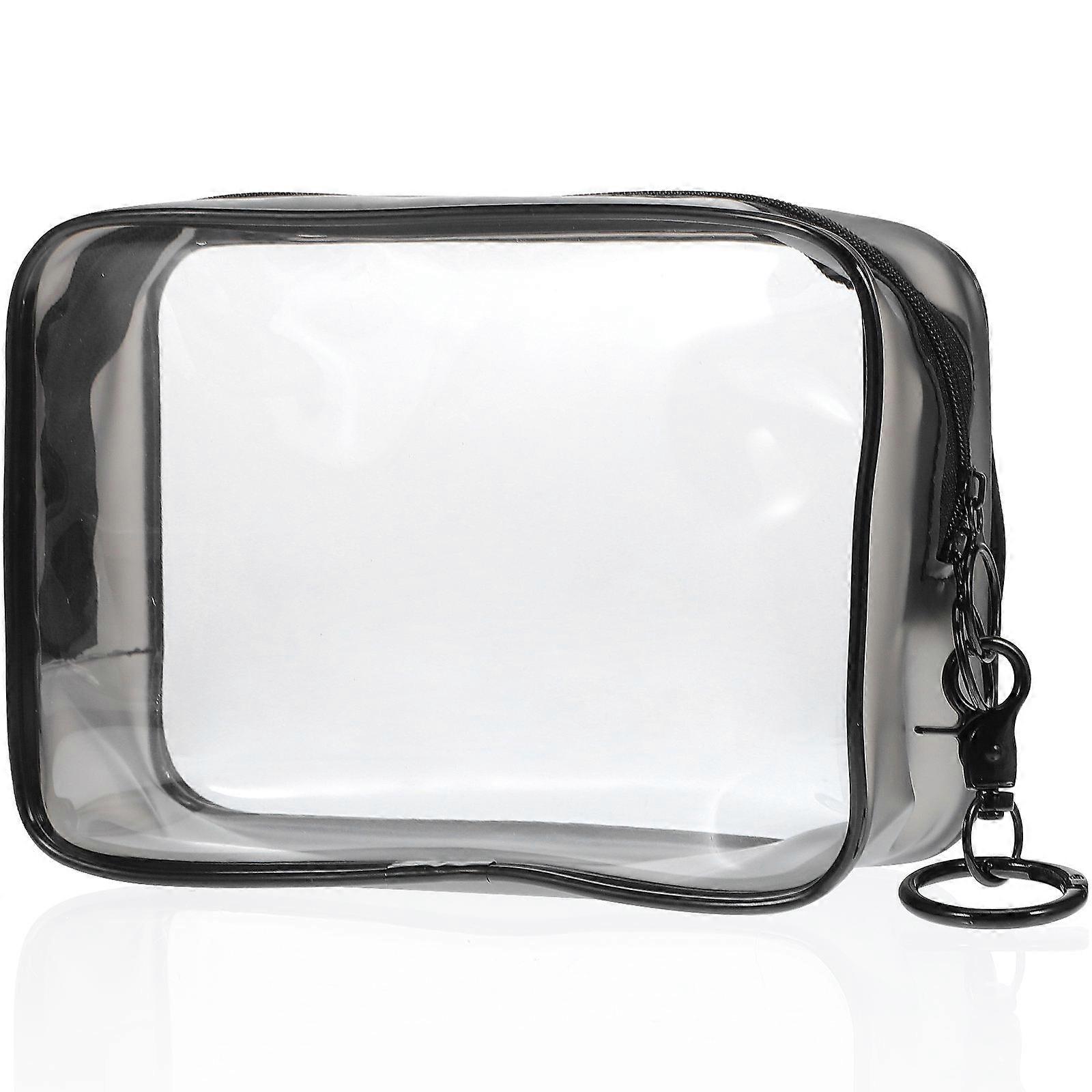 Transparent PVC Doll Storage Bag with Keychain   Portable Display Holder for Organizing and Showcasing Dolls, Medium Size for Collectors and Travel