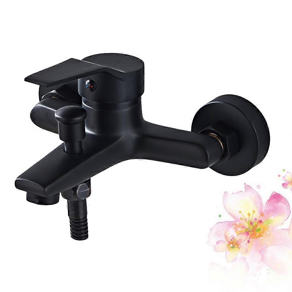 Modern Wall Mount Bathtub Faucet Ergonomics Handle For Bathing Comfort 1 Set