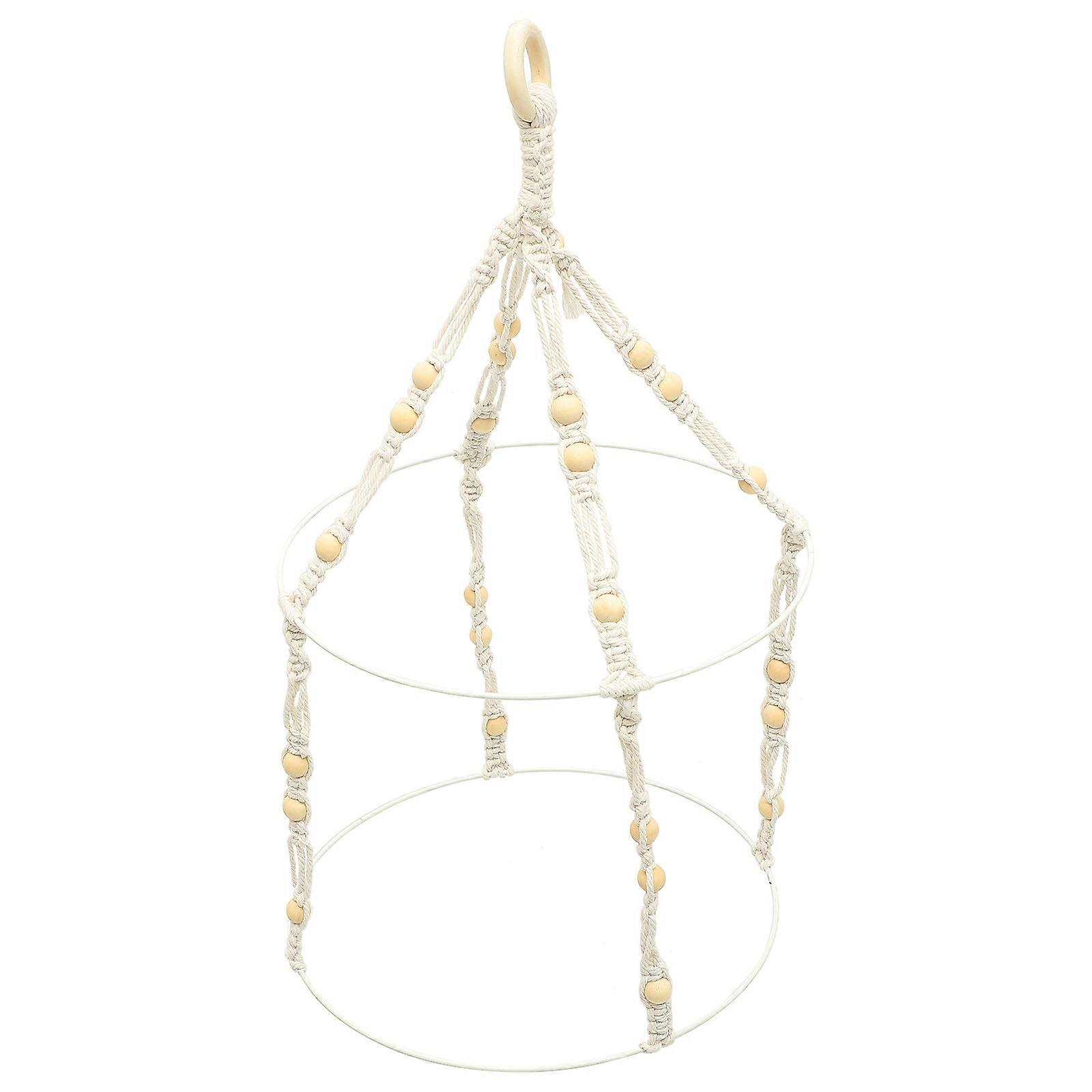 Herbal Hanging Drying Rack Light Yellow Color Storage Holder Great For Drying 1Set