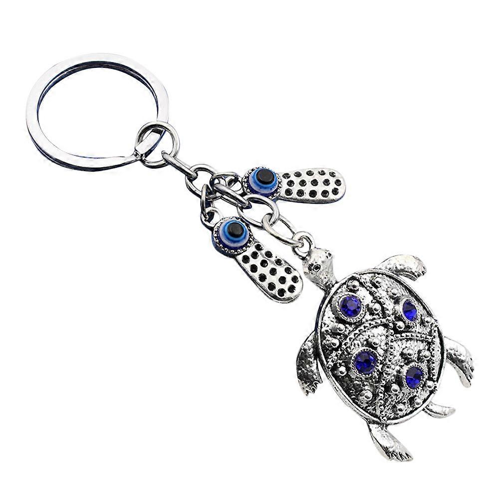 Turtle Keychain Bulk Alloy Key Organizer For Women Daily Use 11.80X4.00X1.00CM Stylish Design 1Pack