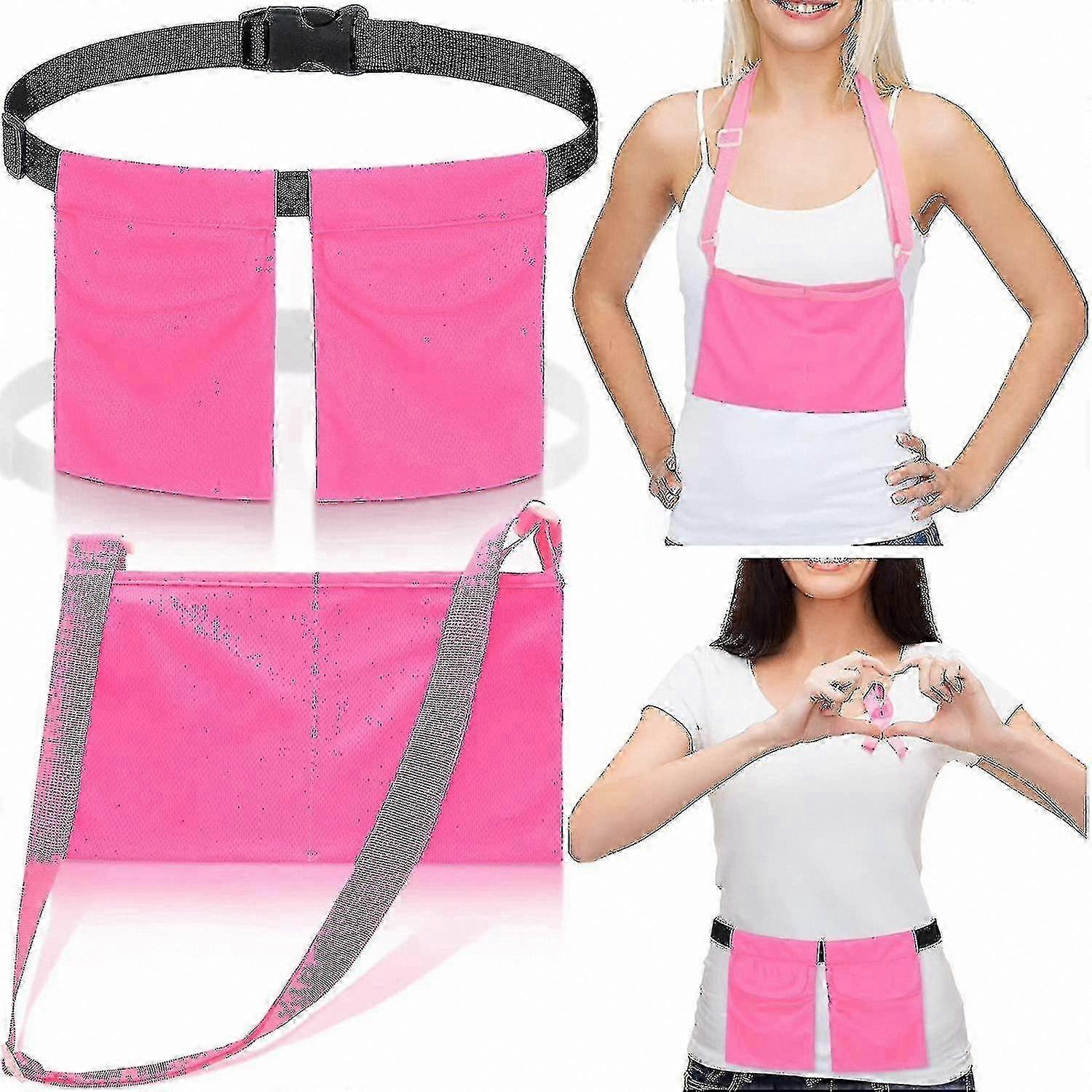 Adjustable Drain Bag Holder with Shower Bag for Post-Surgery Care