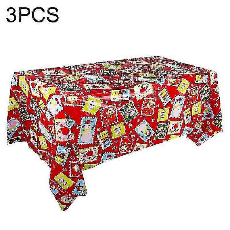 3pcs Christmas Halloween Decoration Tablecloth