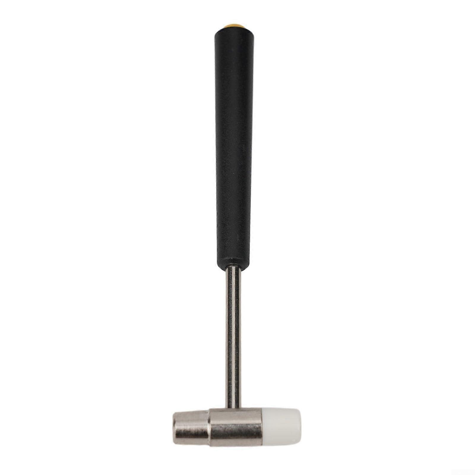 Slim miniature double heads for tools, crafted from reliable materials, metal and rubber (A).