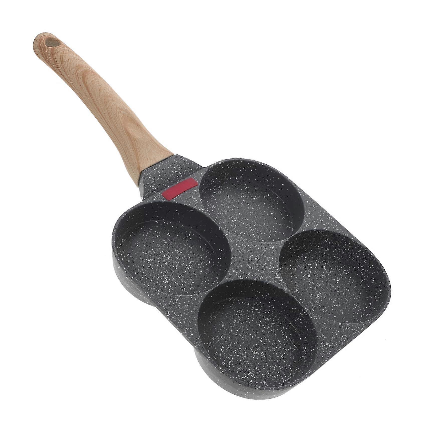 Electric Frying Pan Mini Egg Coddler With Non-Stick Coating Induction Hob Compatible Egg Frying Pan For Boys And Girls