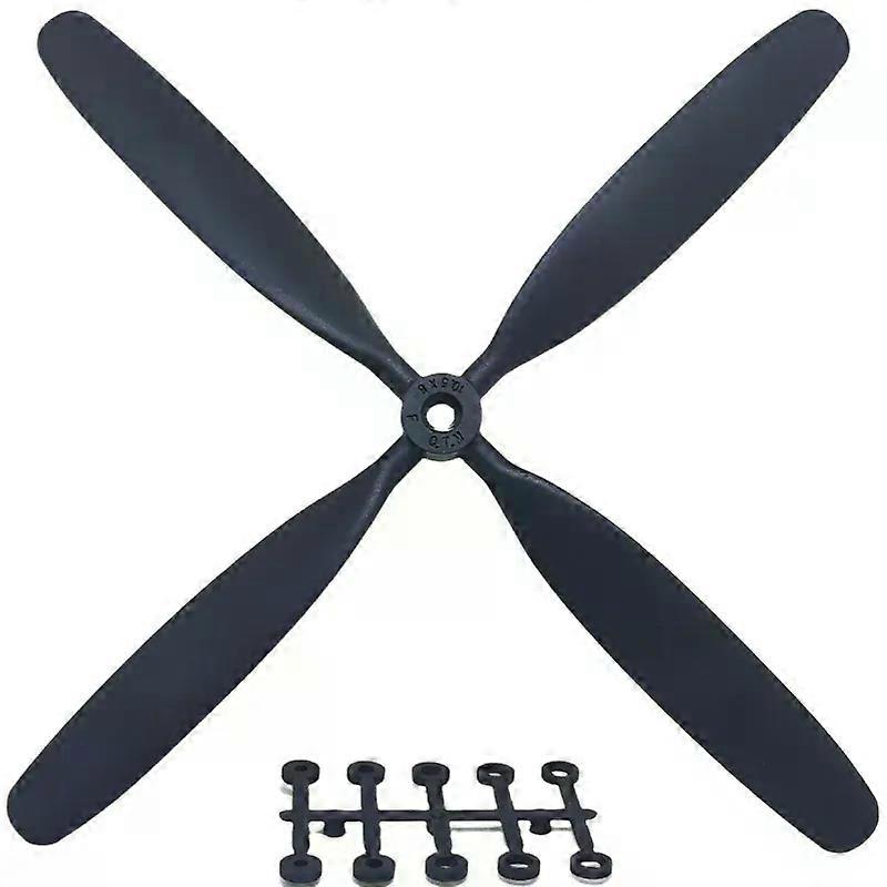 1PC 105*8 Propellers 1080 4-blade Paddle Hole 7mm for RC FMS P51 P47 Aircraft Model Accessory