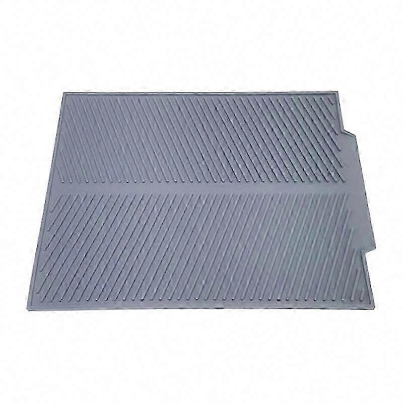 Silicone Dish Drainer Tray - Large Sink Drying Rack for Dishes, Tableware & Kitchen Organizer