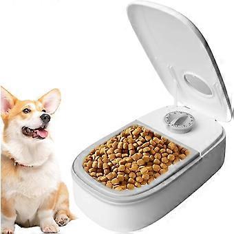 Automatic Feeder, 350ml Grey, Timed Feeding and Easy to Clean