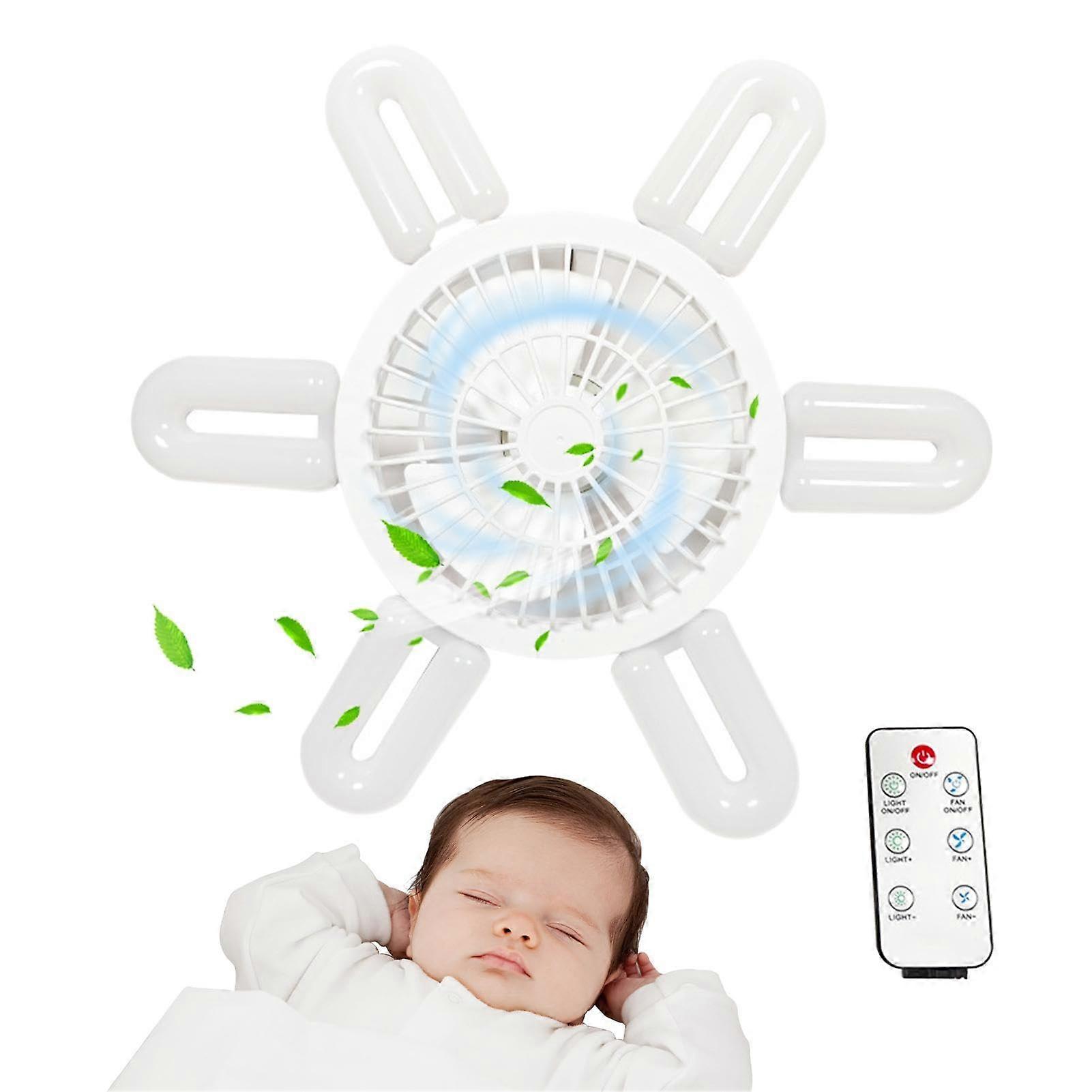 Adjustable Fan Light, 360 Degrees Quiet Light Bulb, Ceiling Fan Light 16.14x16.14 Inches