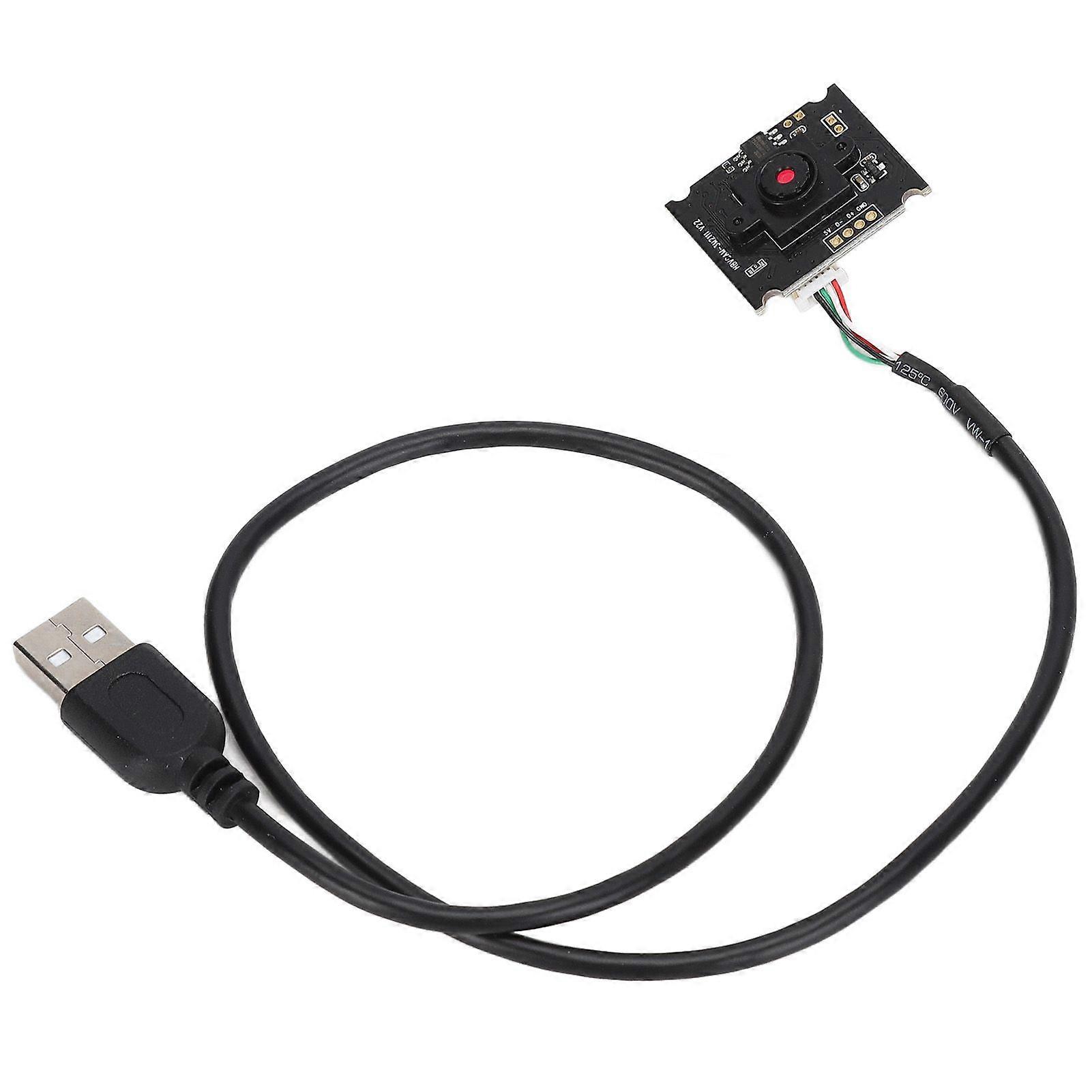 3 MP Camera Module 64 3.5mm Manual Focus Webcam Board with USB Cable HBVCAM3M2111 V22