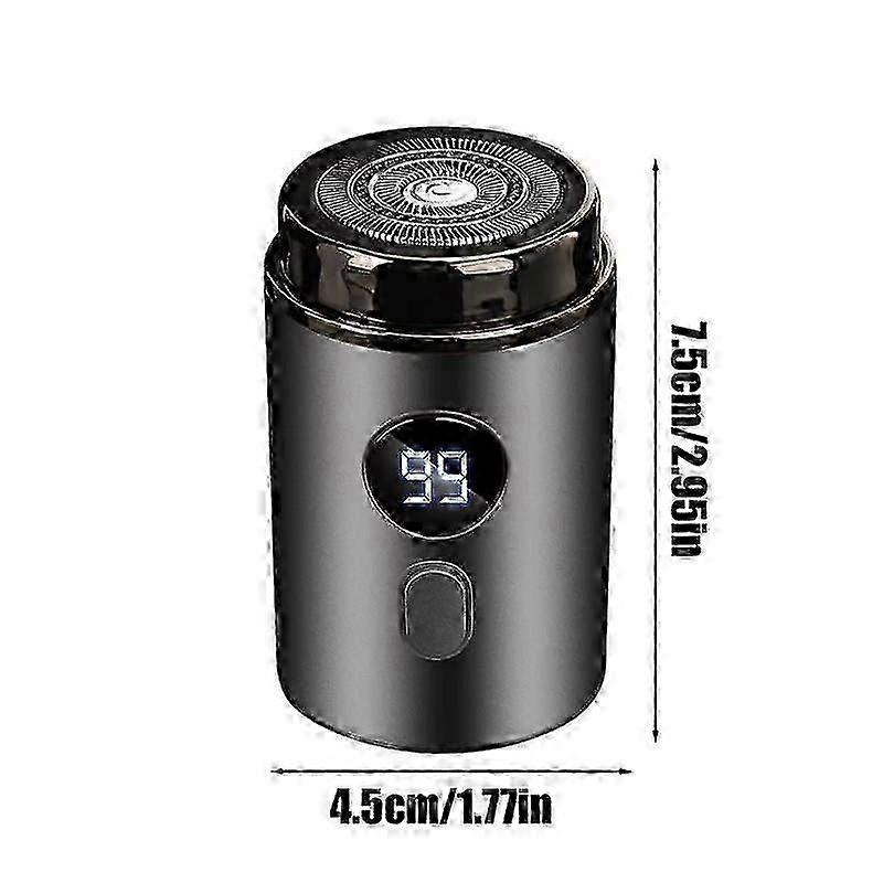 Electric Mini Razor Rechargeable Full Body Wash Travel Car Portable...