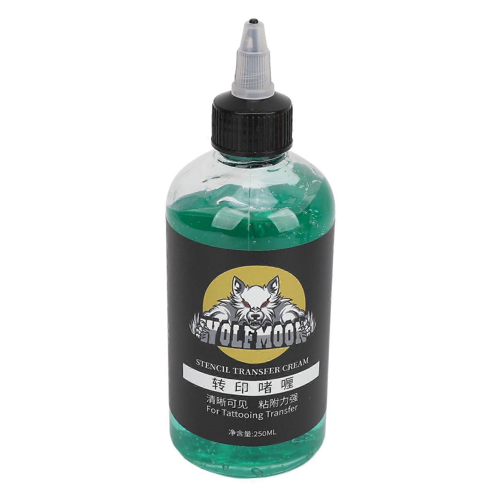Tattoo Transfer Gel Easy To Use Long Lasting Tattoo Stencil Gel Solution Cream for Artists 250ml