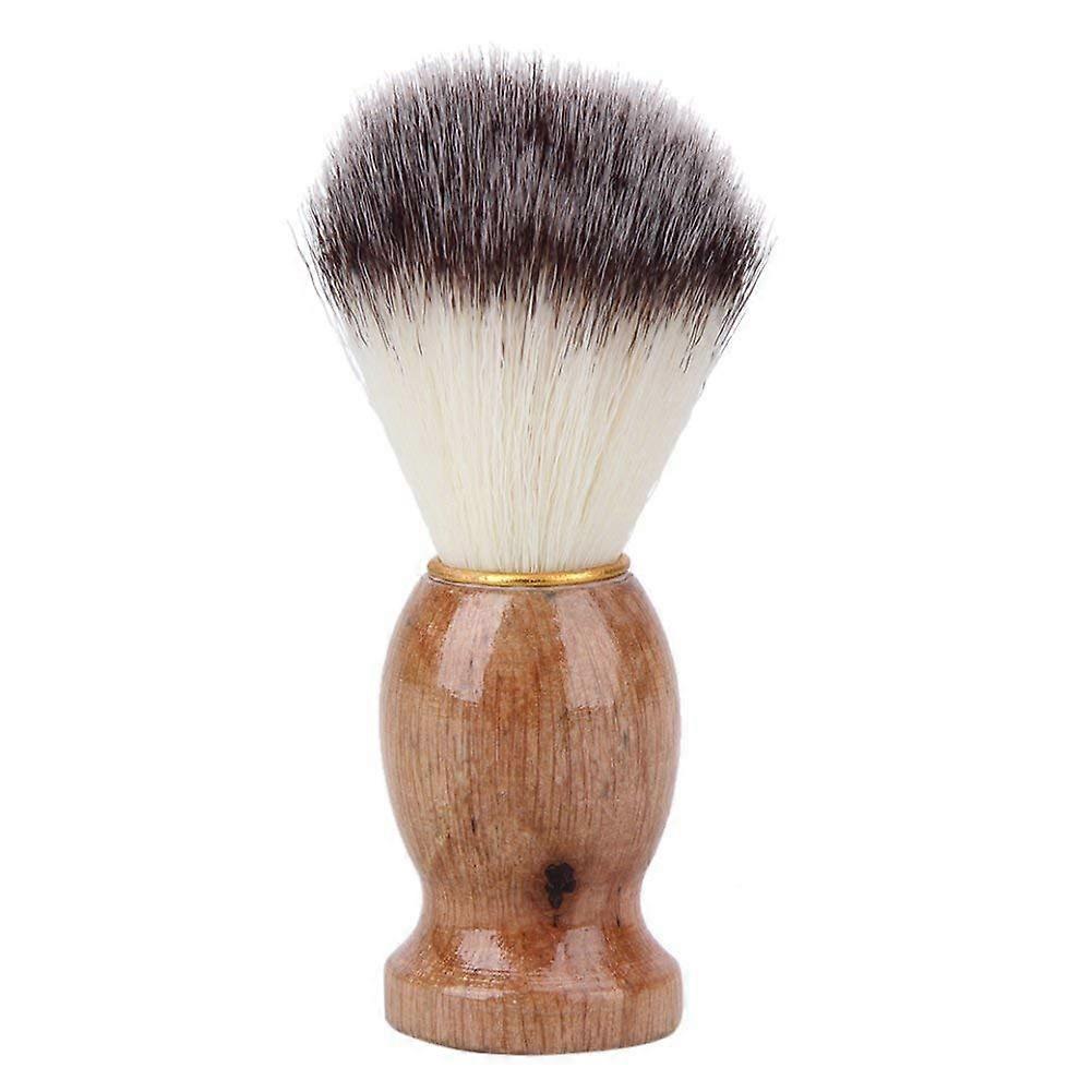 Pure Badger Hair Shaving Brush for Men - Durable Beard Grooming Tool with Soft Bristles for Shaving Foam Application
